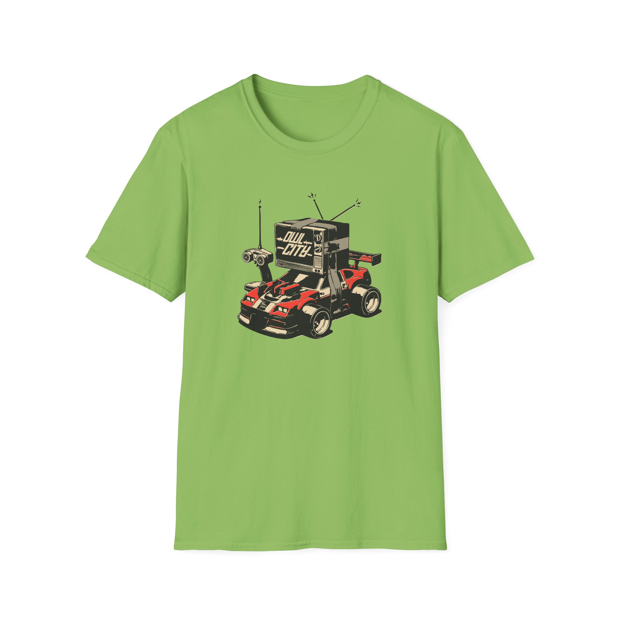 Owl City Rc Car Unisex Softstyle T-Shirt