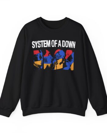 System of a Down Photo Collage Unisex Heavy Blend™ Crewneck Sweatshirt