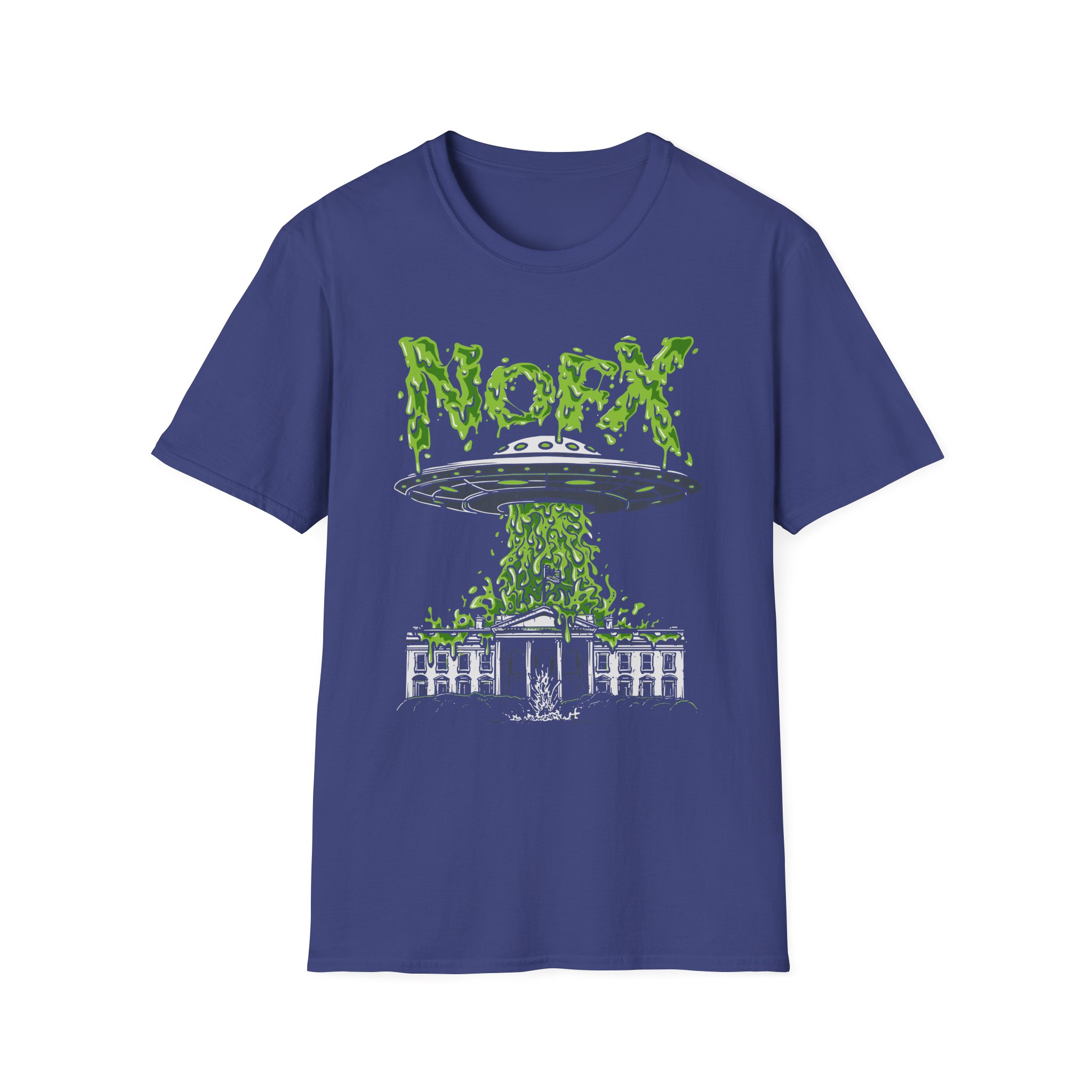Nofx Ufo Unisex Softstyle T-Shirt