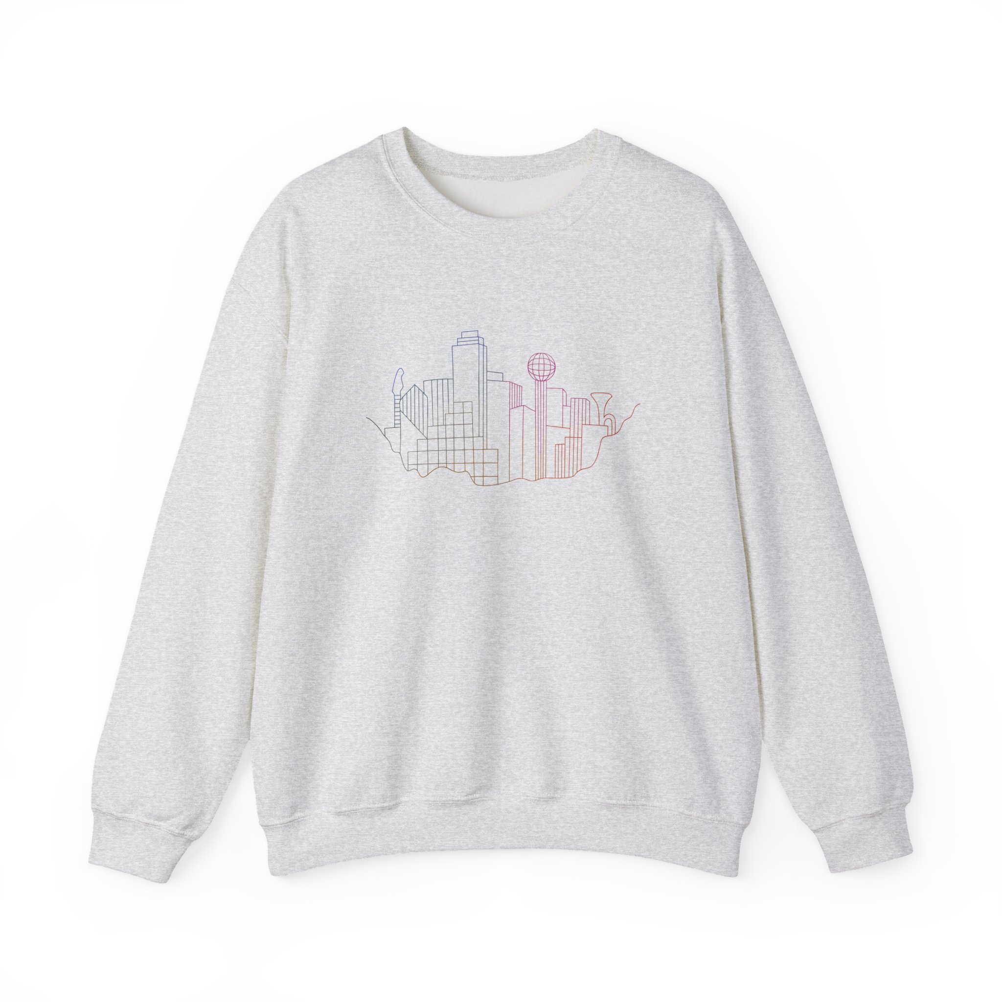 Snarky Puppy Empire Central Skyline Unisex Heavy Blend Crewneck Sweatshirt