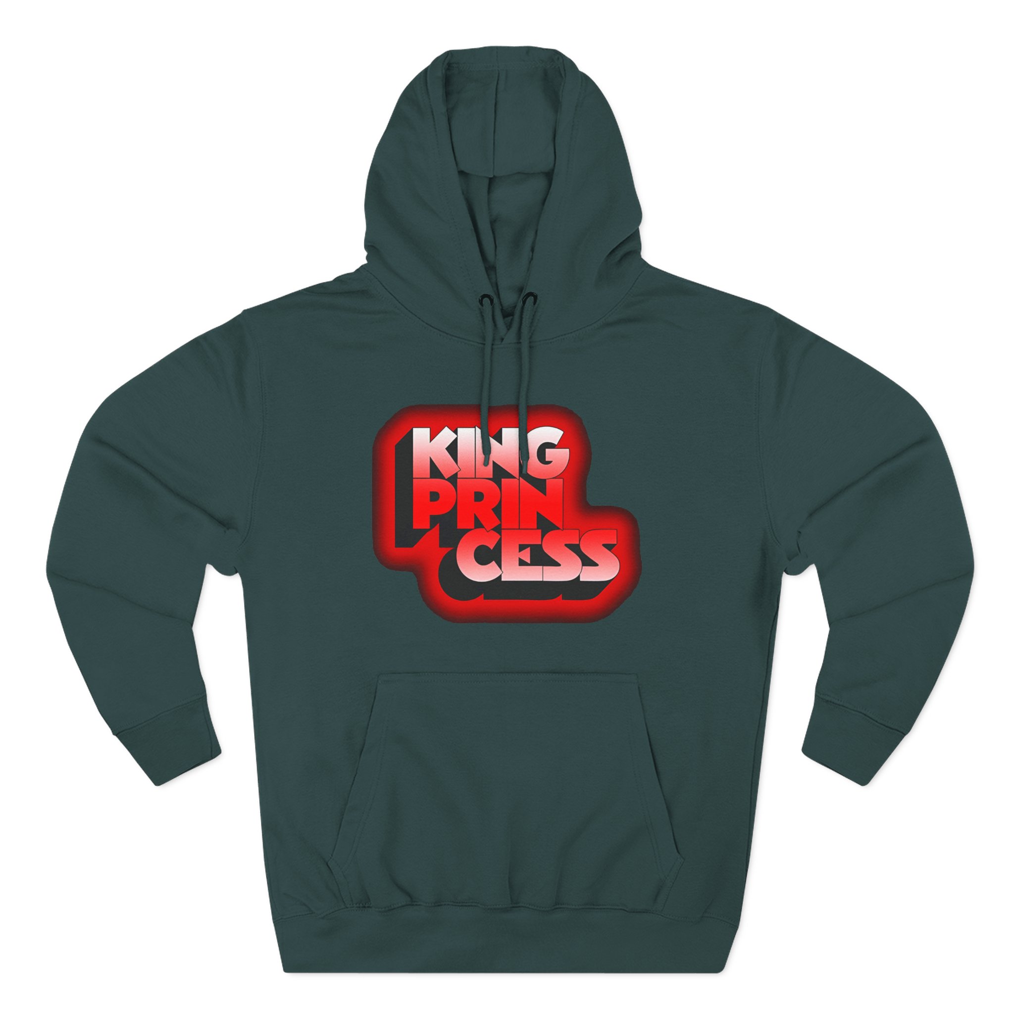 King Princess Three-Panel Fleece Hoodie