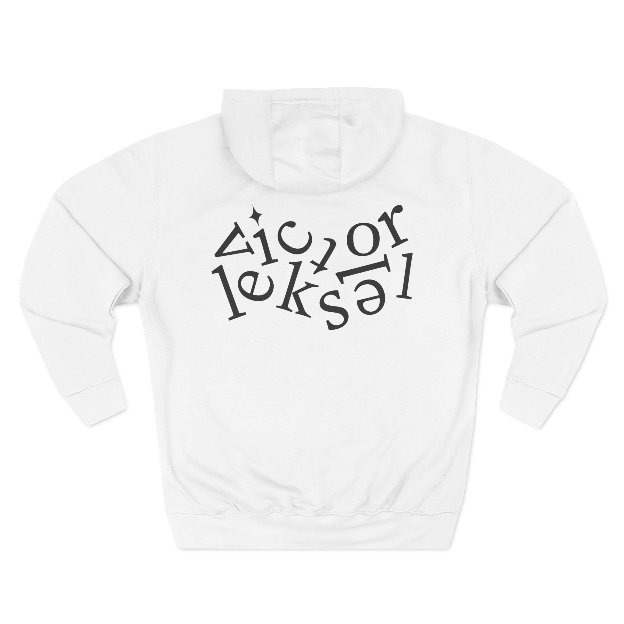 Victor Leksell Three-Panel Fleece Hoodie