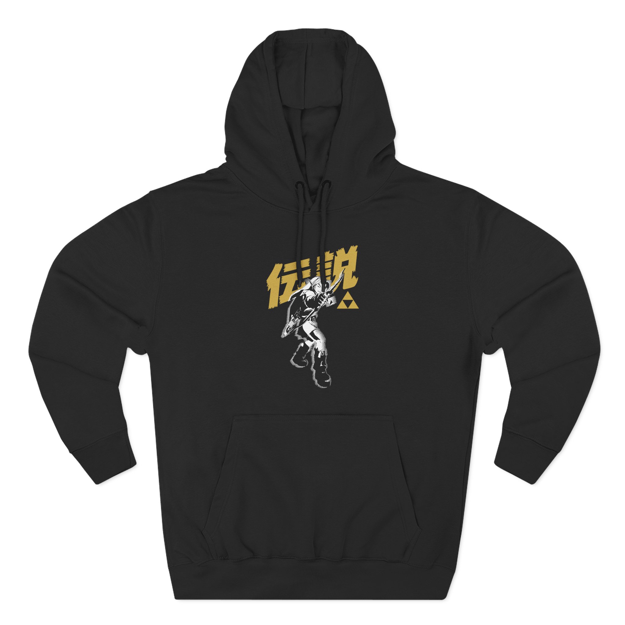 TL Three-Panel Fleece Hoodie