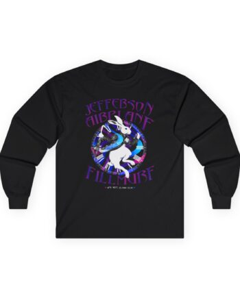 Jefferson Airplane White Rabbit Fillmore Unisex Ultra Cotton Long Sleeve Tee