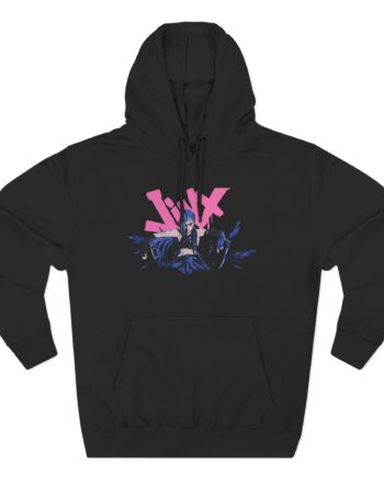 Jinx Arcane Seat Three-Panel Fleece Hoodie