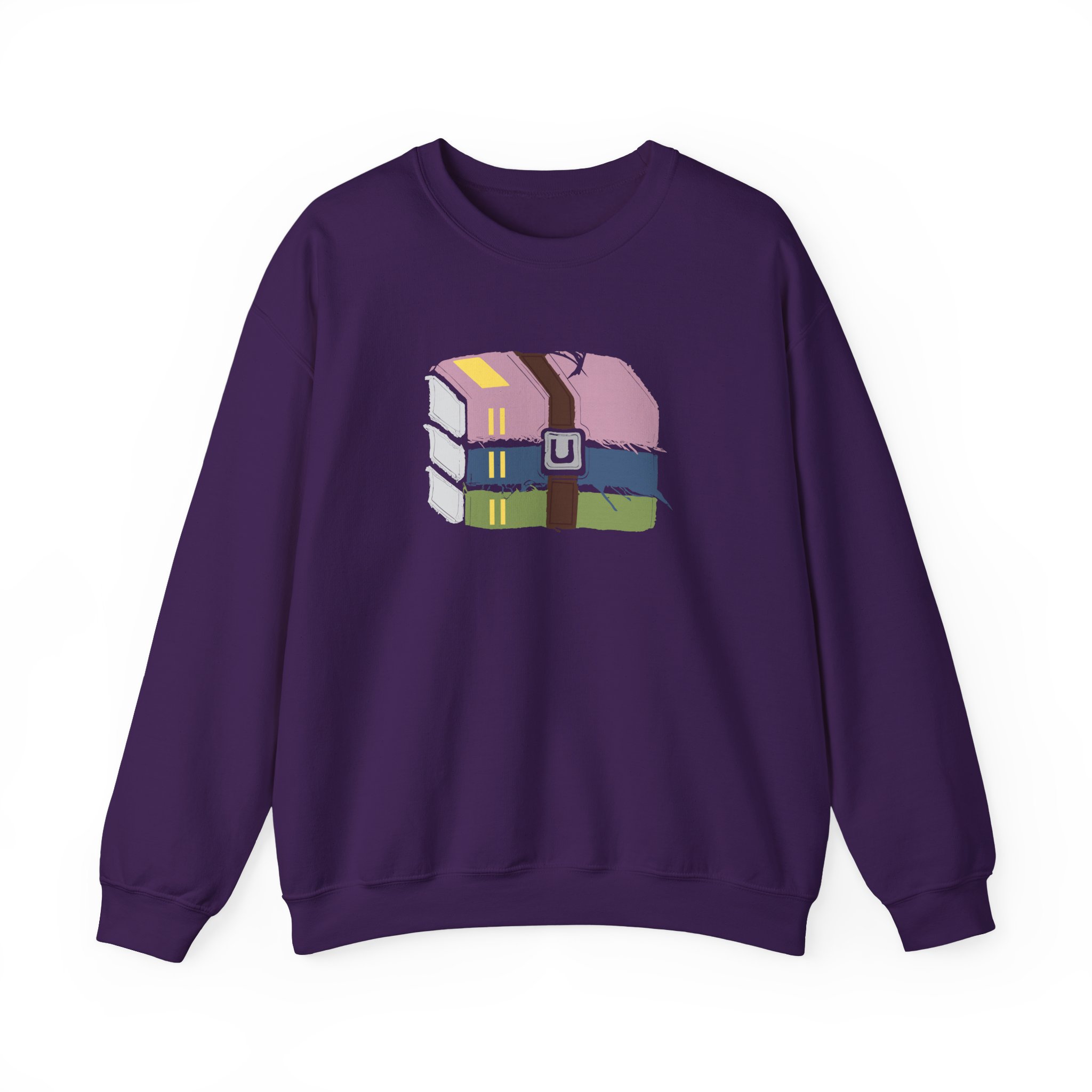 Winrar Frayed Logo Unisex Heavy Blendâ„¢ Crewneck Sweatshirt