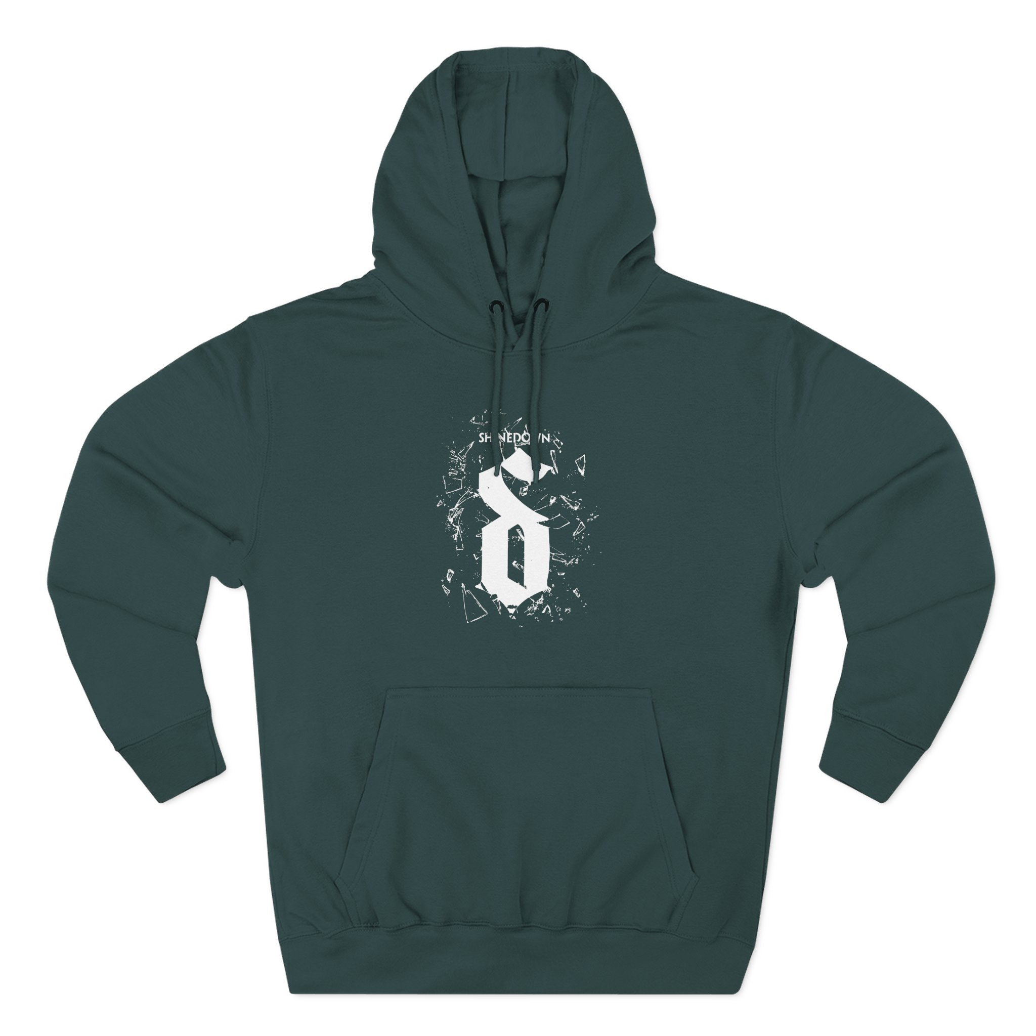 Shinedown Shattered Three-Panel Fleece Hoodie