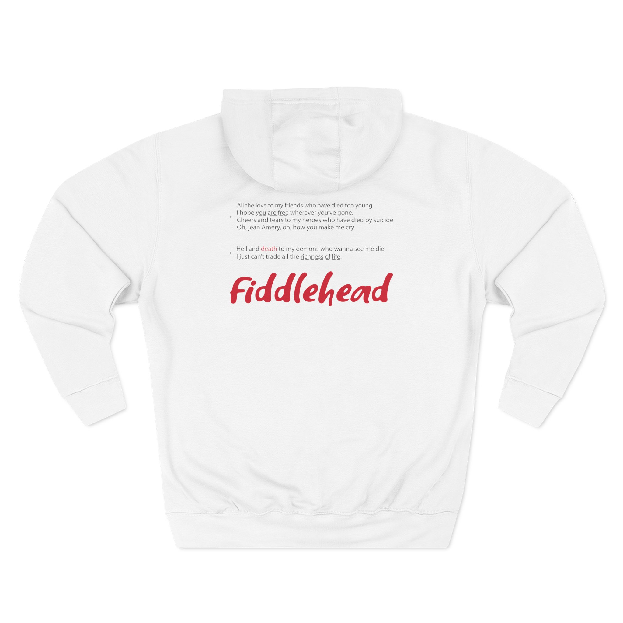 Fiddlehead Jean Emery Three-Panel Fleece Hoodie