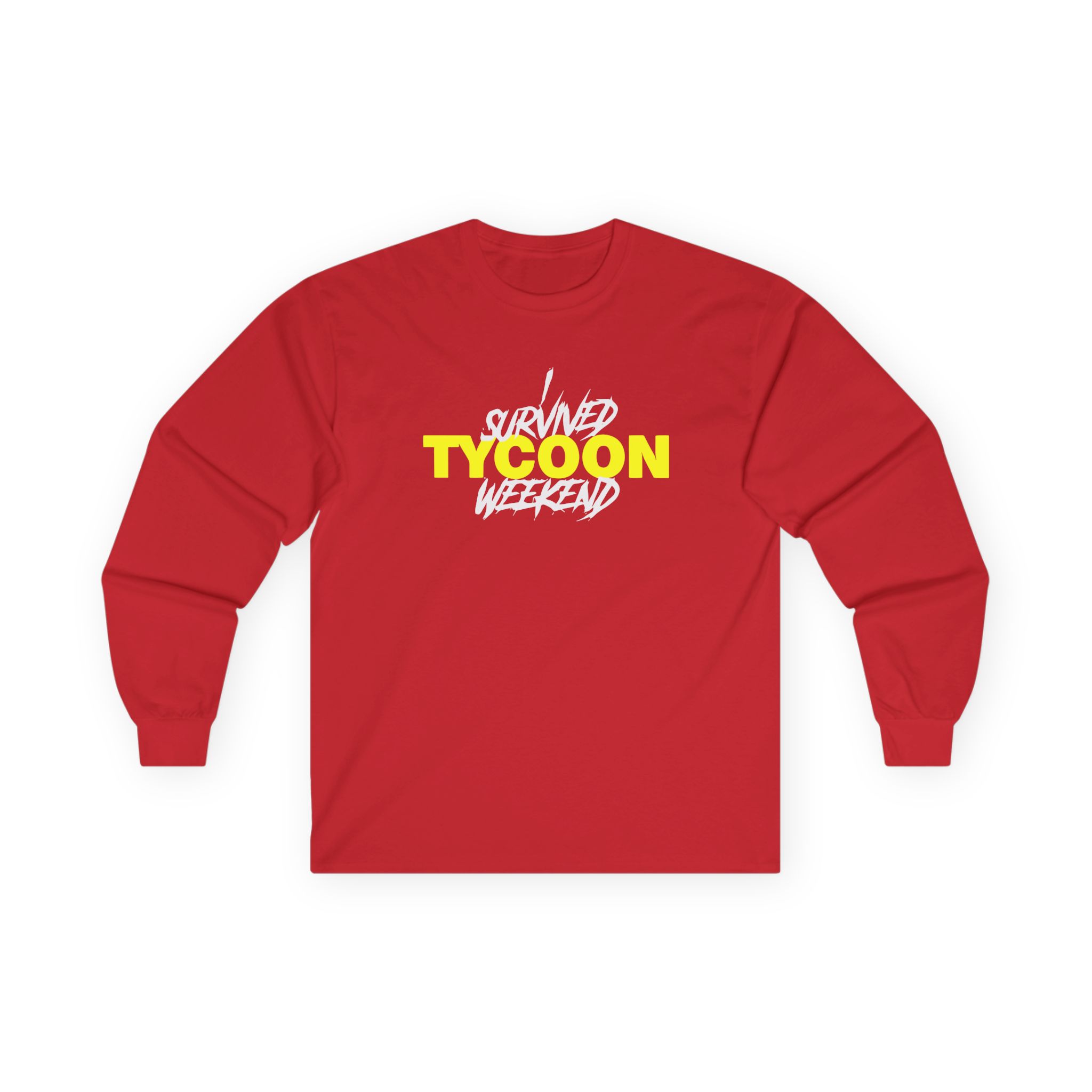 G-unit I Survined Tycoon Weekend Unisex Ultra Cotton Long Sleeve Tee