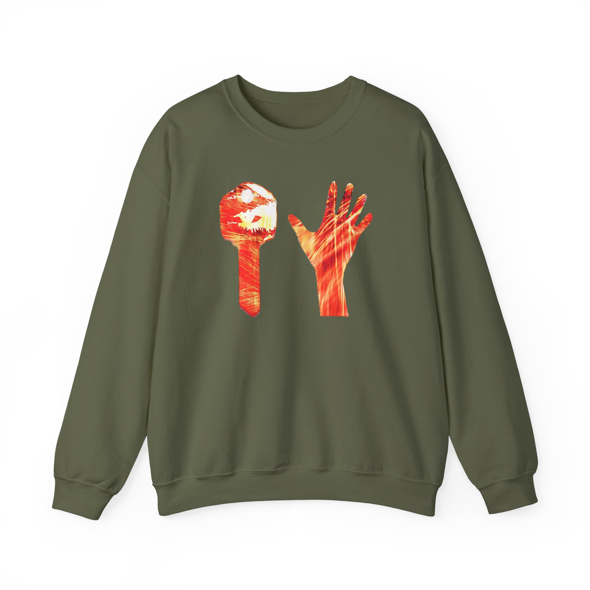 Lucki Red Key Unisex Heavy Blendâ„¢ Crewneck Sweatshirt