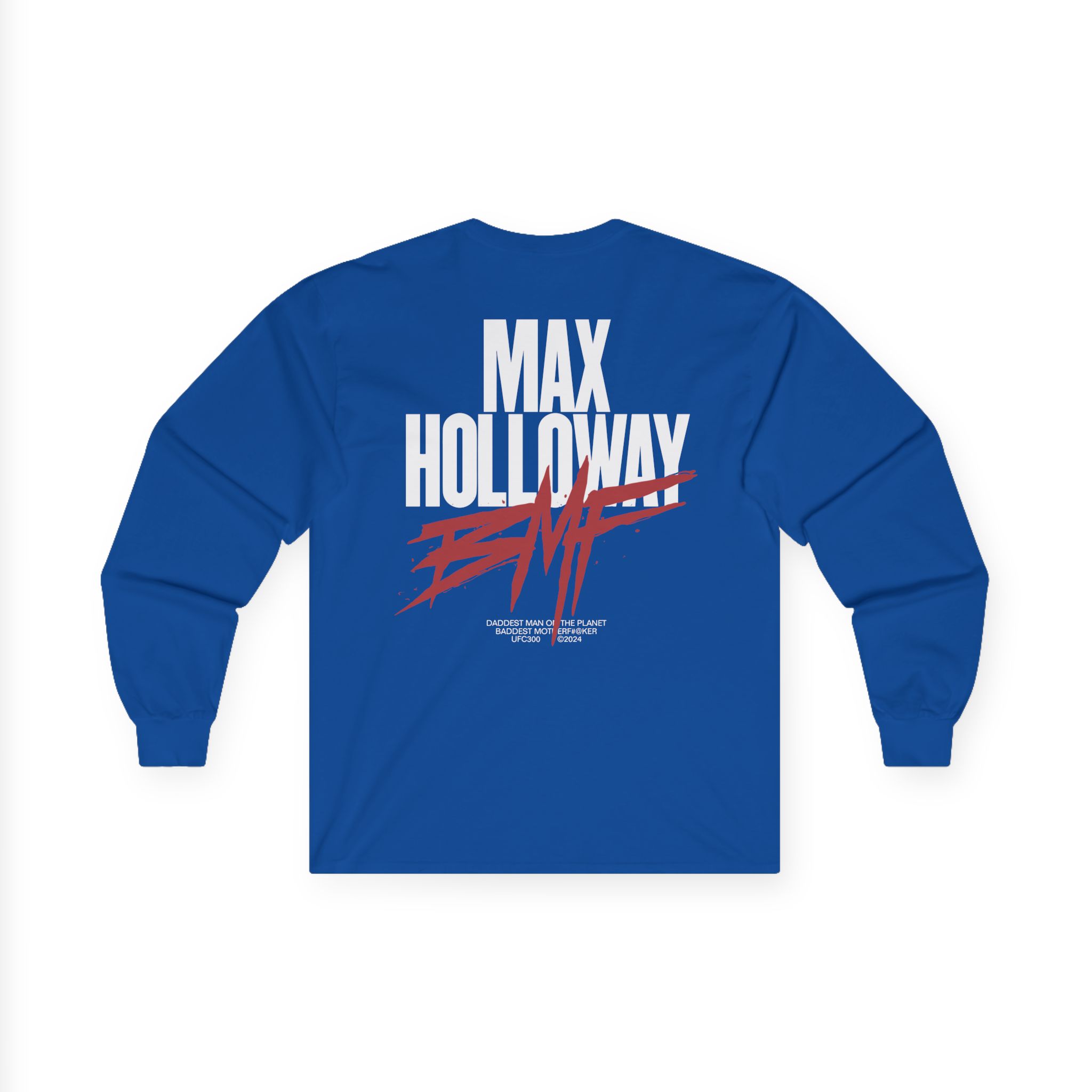 Max Holloway Dmp/bmf Cypress Unisex Ultra Cotton Long Sleeve Tee