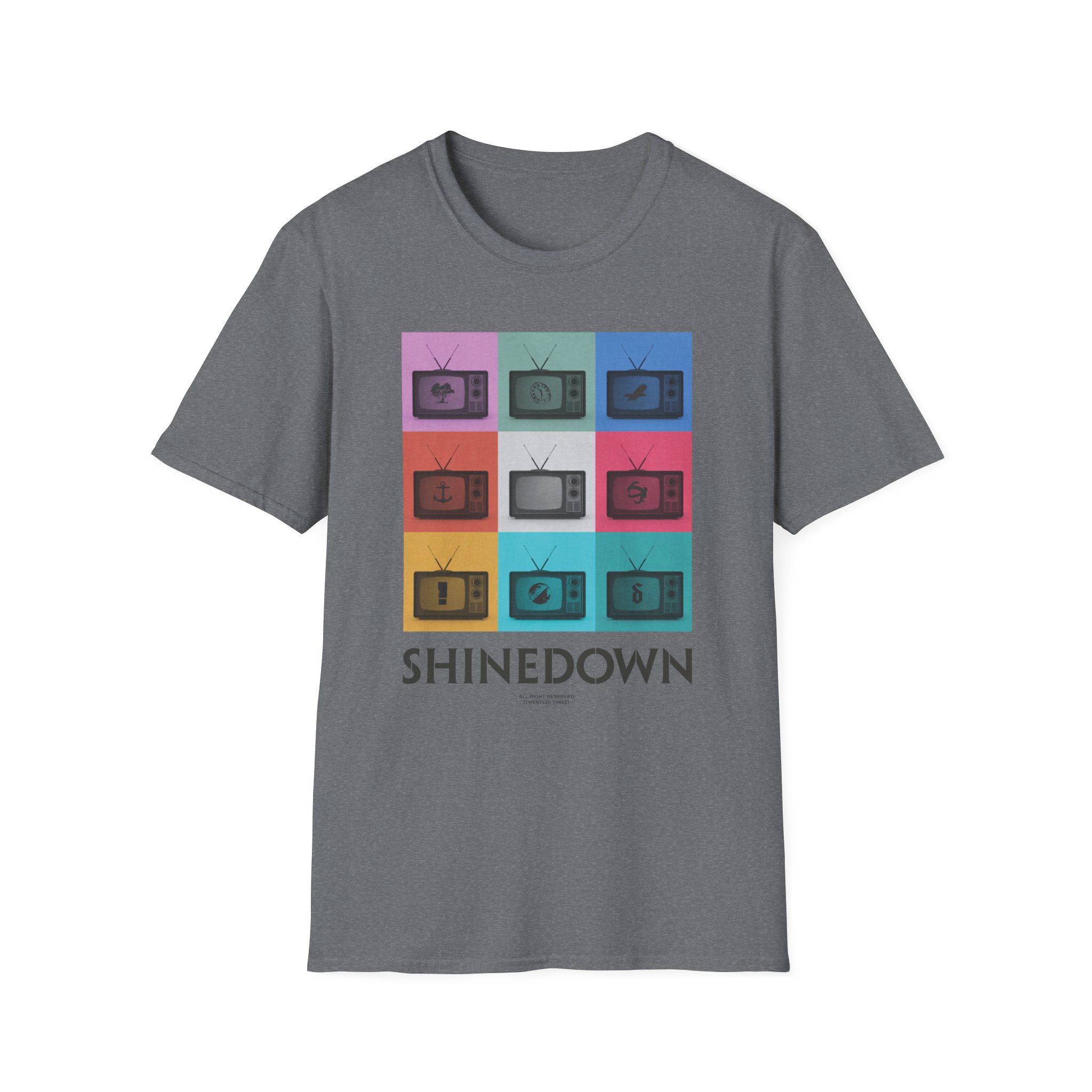 Shinedown TV Discography Unisex Softstyle T-Shirt