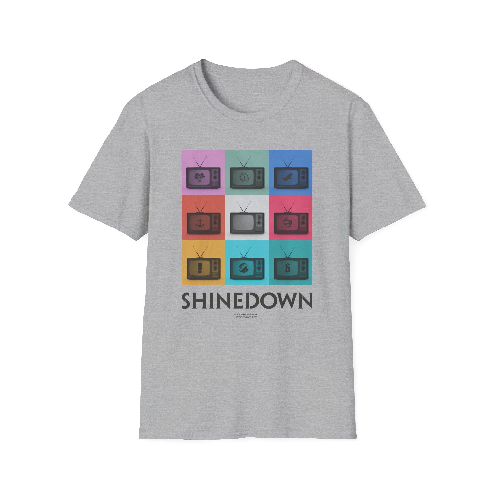 Shinedown TV Discography Unisex Softstyle T-Shirt