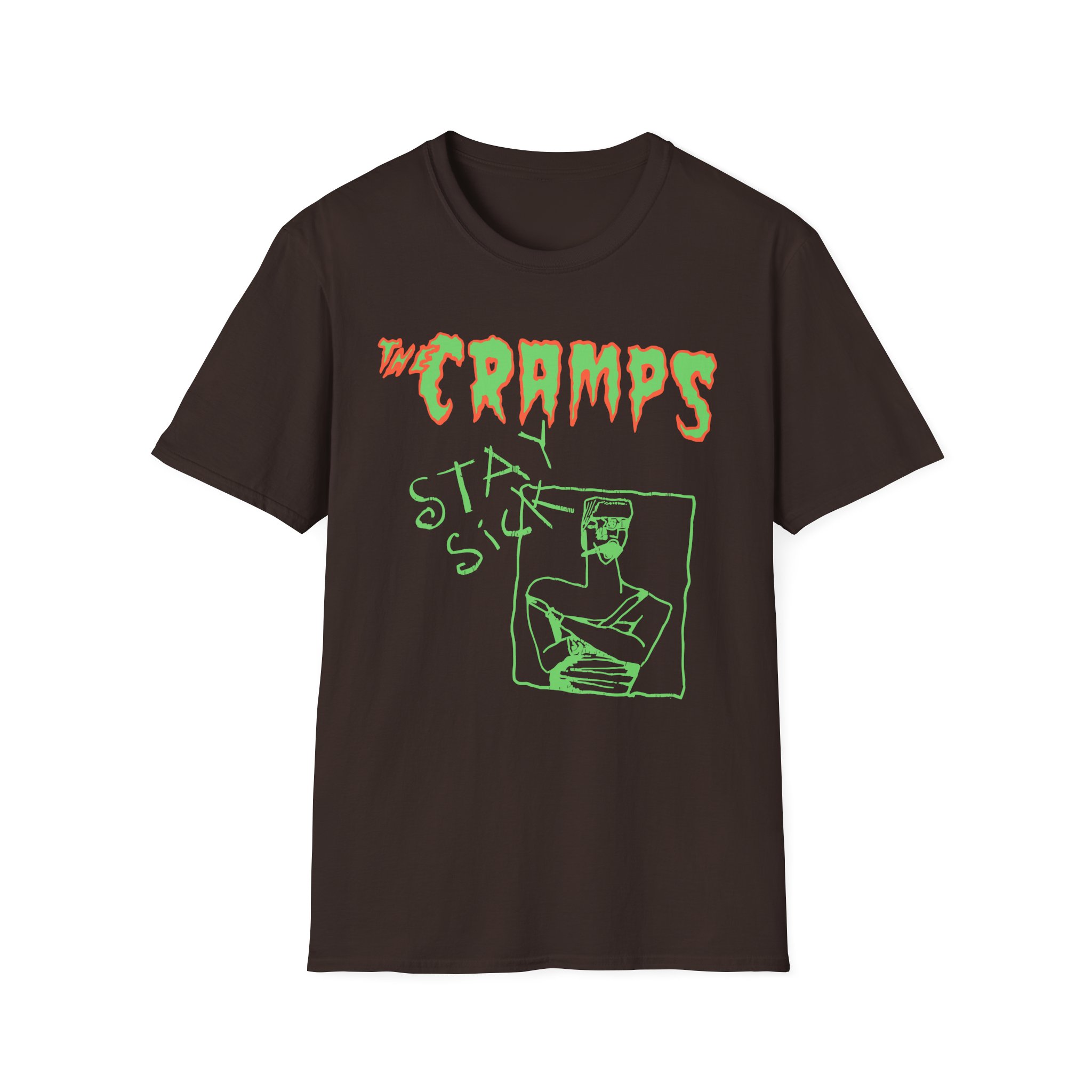 The Cramps Stay Sick Unisex Softstyle T-Shirt