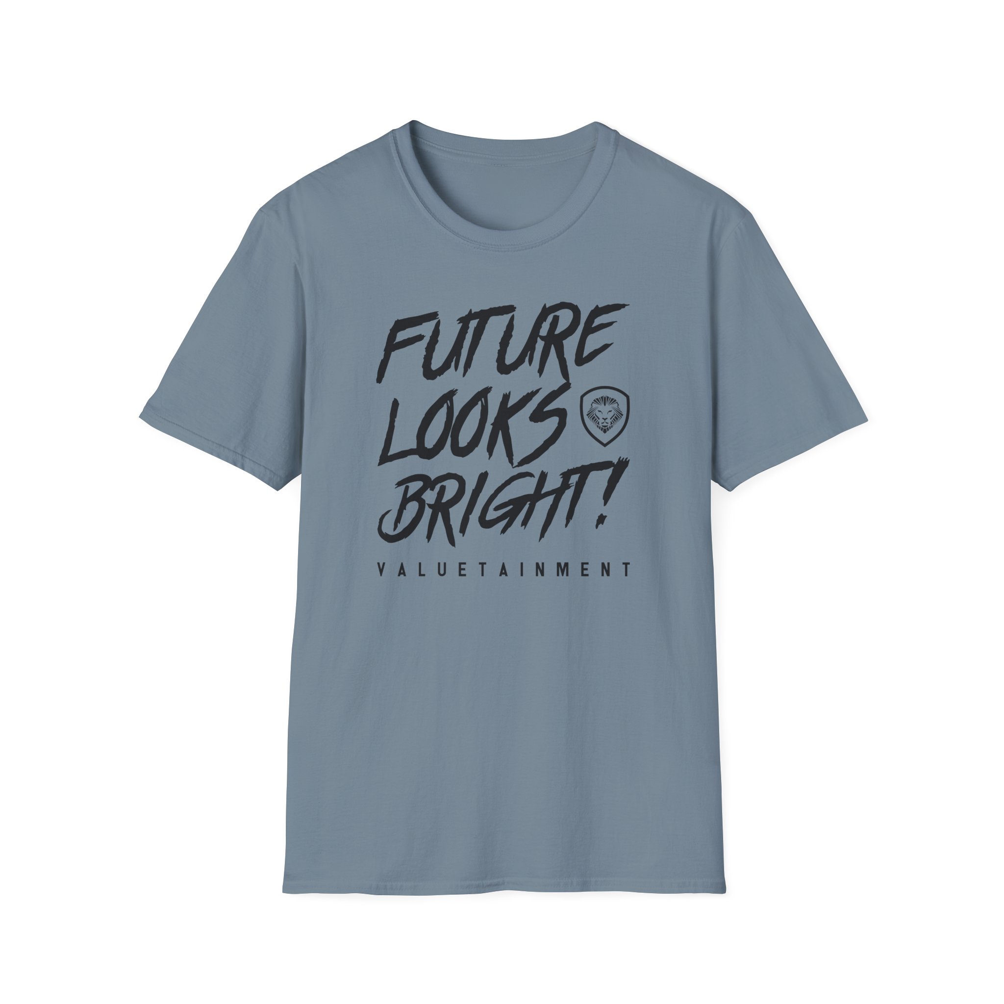 Valuetainment Future Looks Bright Unisex Softstyle T-Shirt