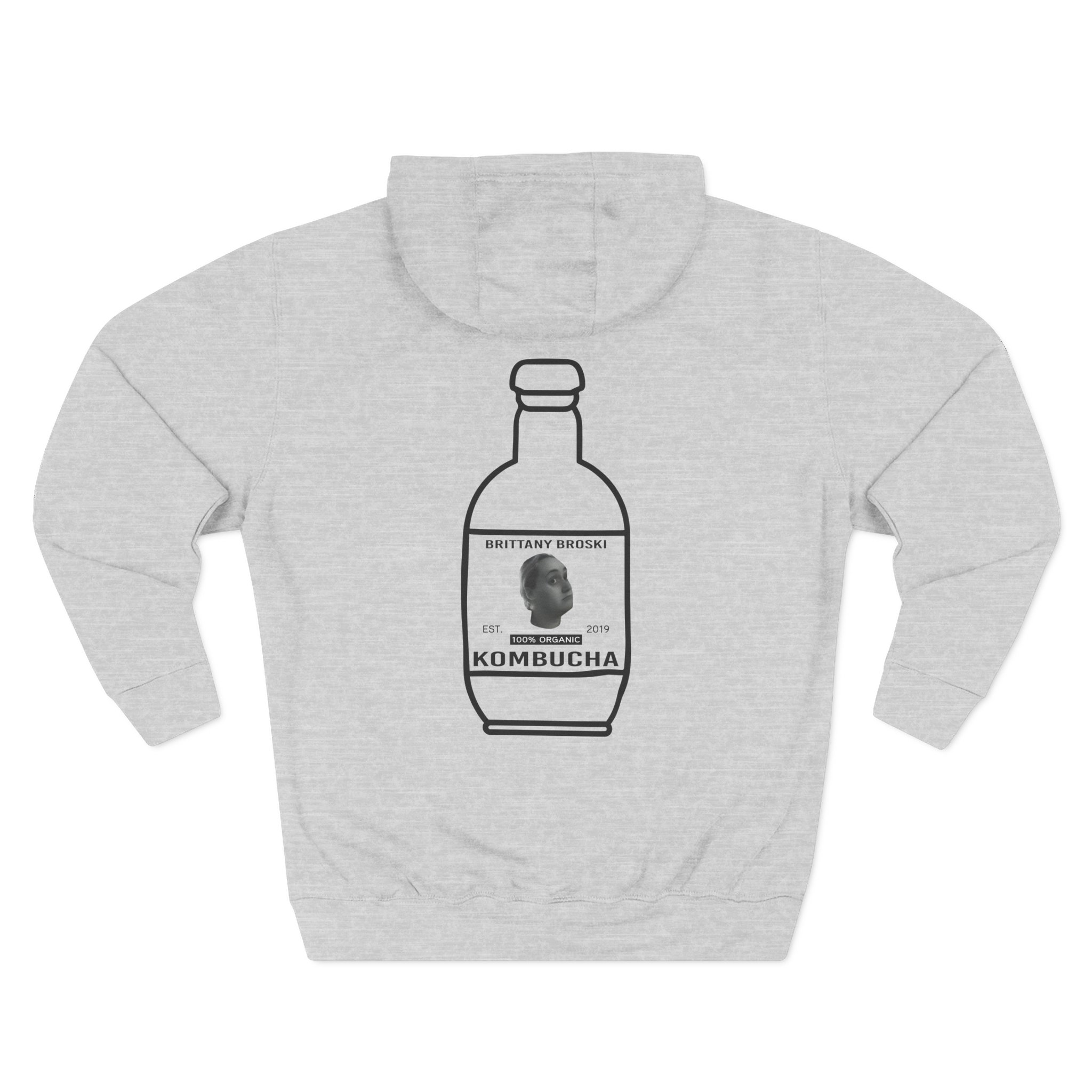 Broski Report Kombucha Three-Panel Fleece Hoodie