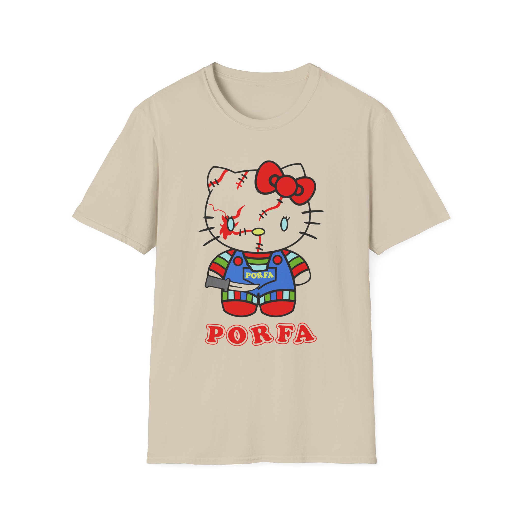 Porfa Hello Kitty Halloween Unisex Softstyle T-Shirt