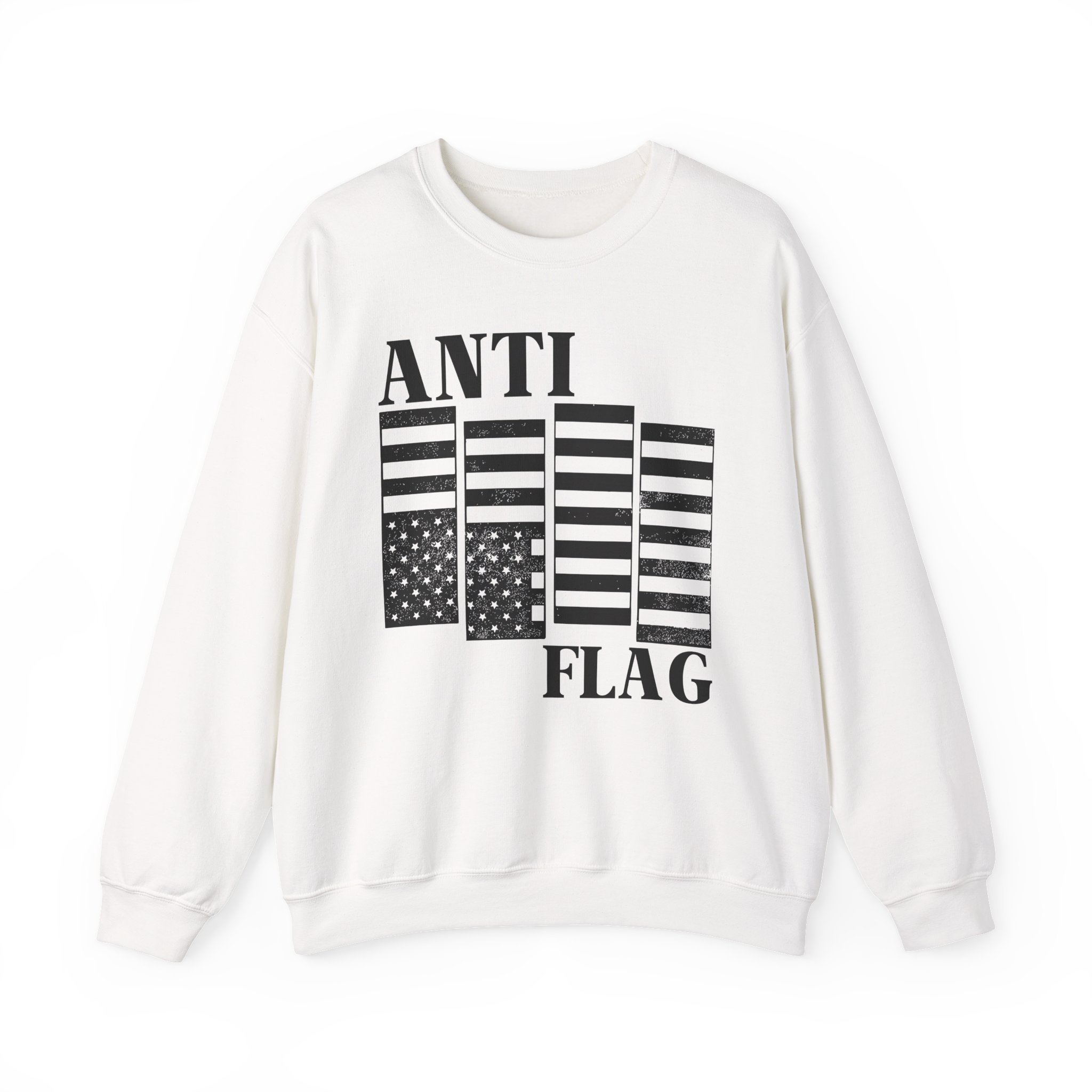 Anti Flag Unisex Heavy Blendâ„¢ Crewneck Sweatshirt