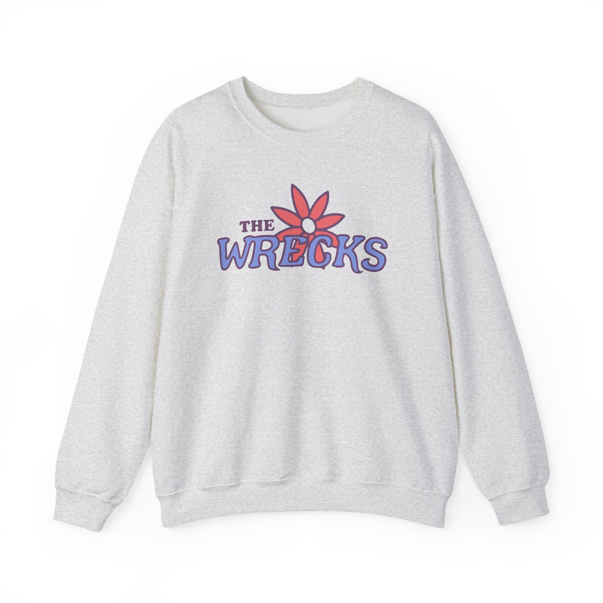 The Wrecks Floral Unisex Heavy Blendâ„¢ Crewneck Sweatshirt