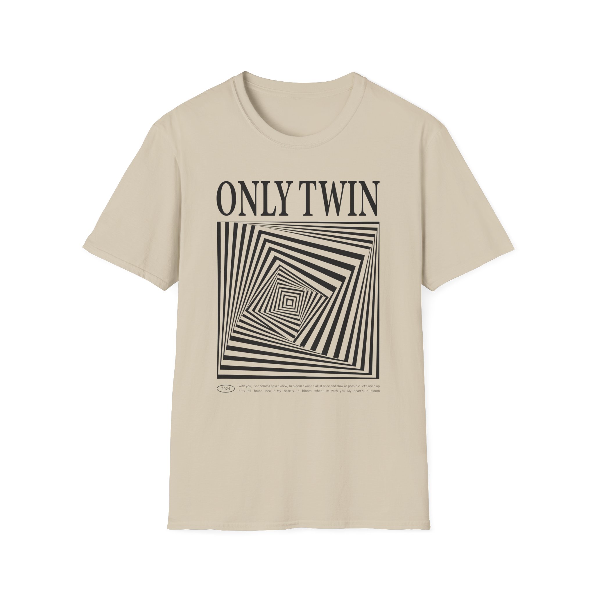 Nina Dobrev Only Twin in Bloom Unisex Softstyle T-Shirt