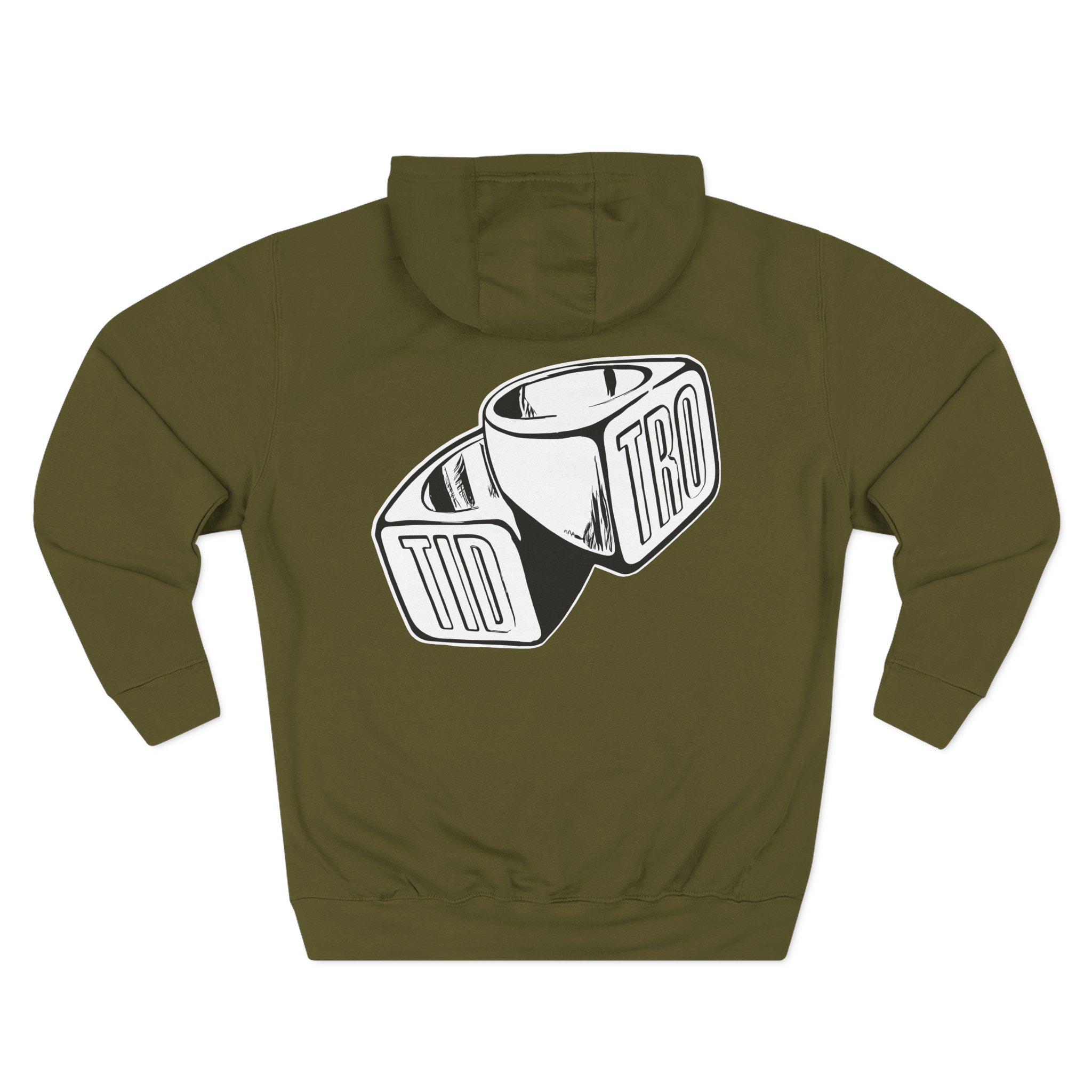 Victor Leksell Three-Panel Fleece Hoodie