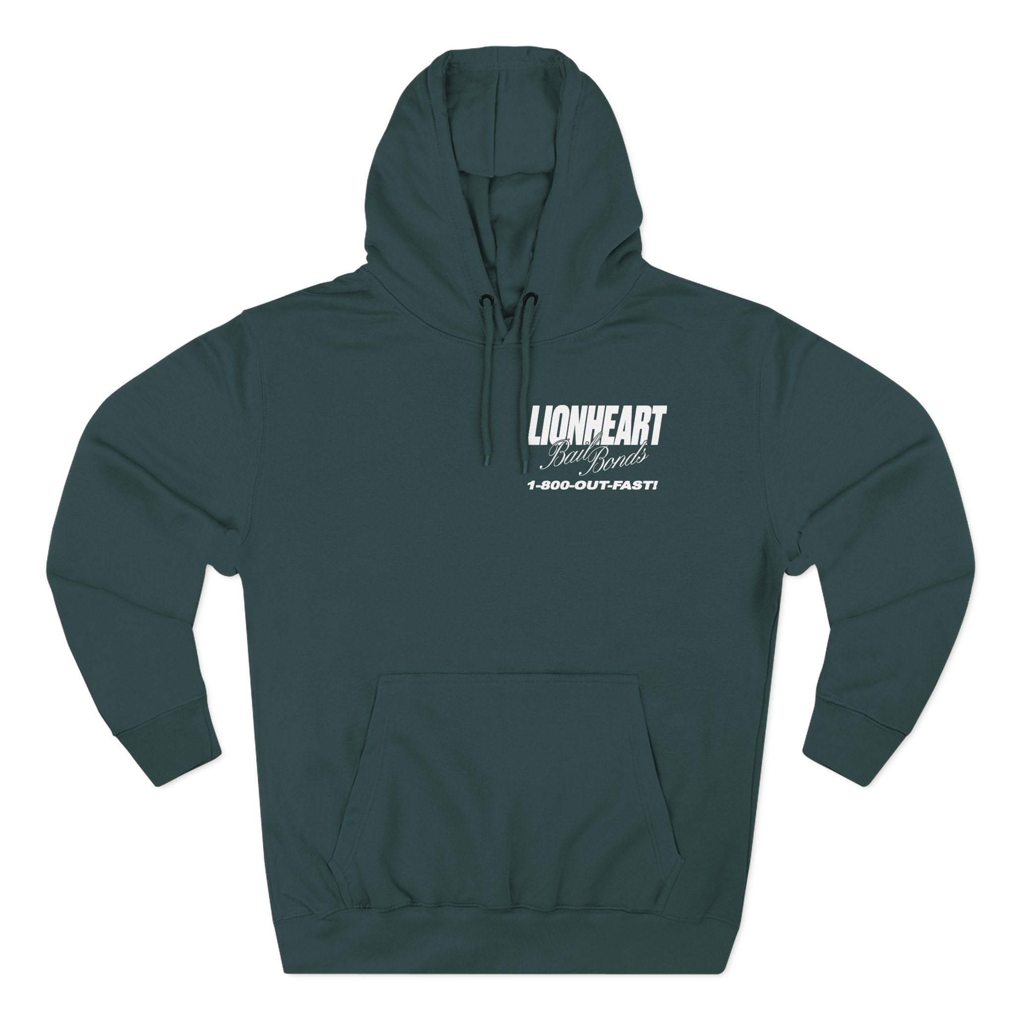 Lionheart "Bail Bonds" Three-Panel Fleece Hoodie