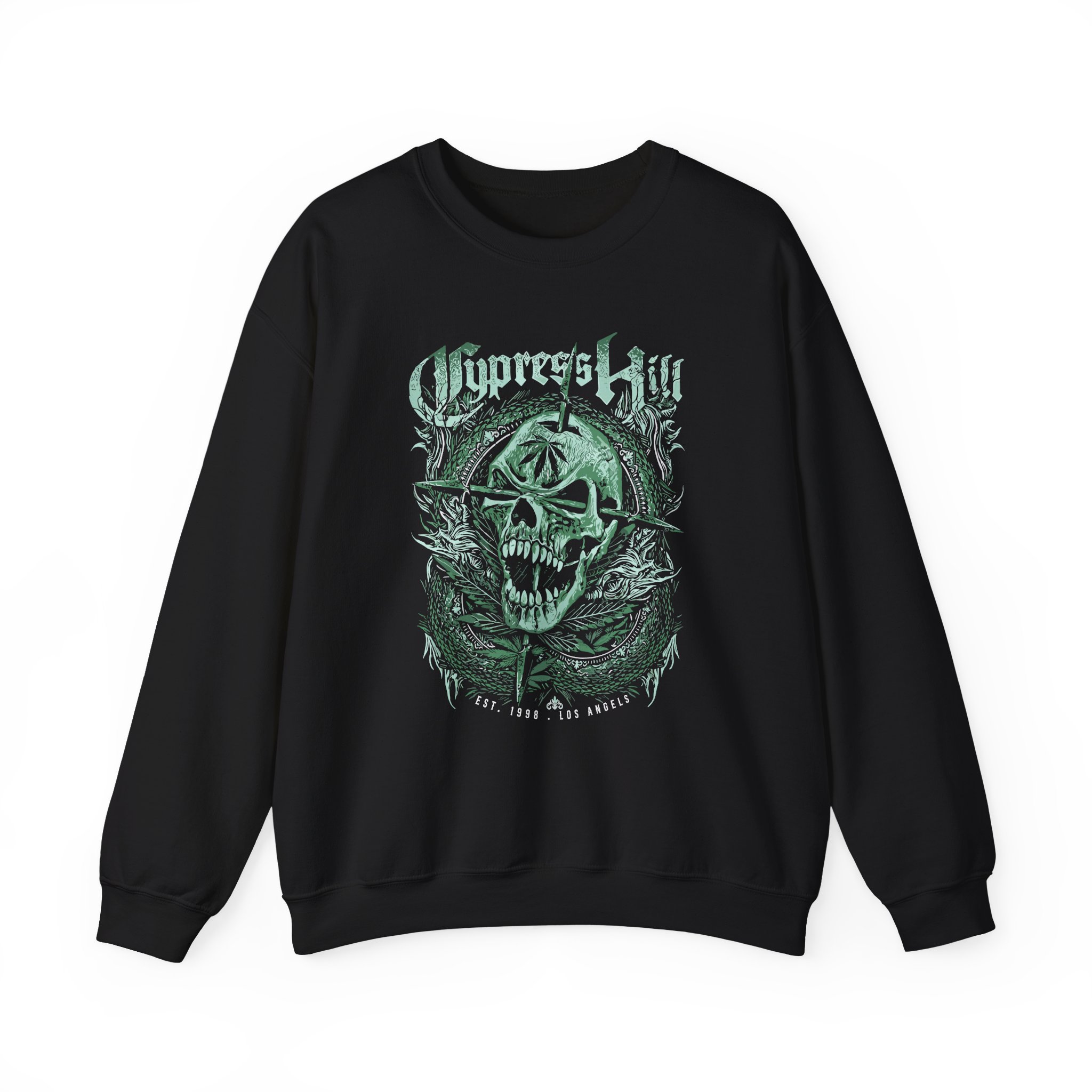 Cypress Hill EST 1988 Skull Unisex Heavy Blendâ„¢ Crewneck Sweatshirt
