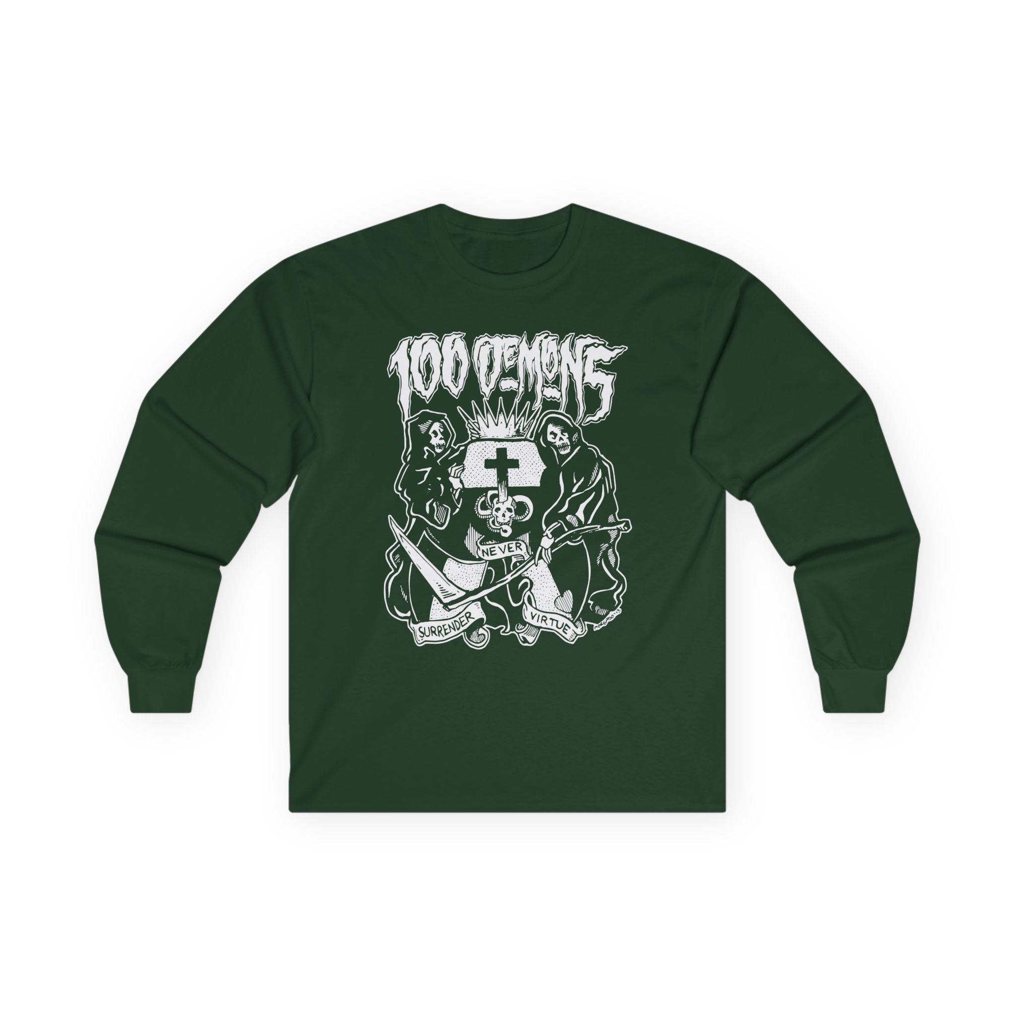 100 Demons Unisex Ultra Cotton Long Sleeve Tee