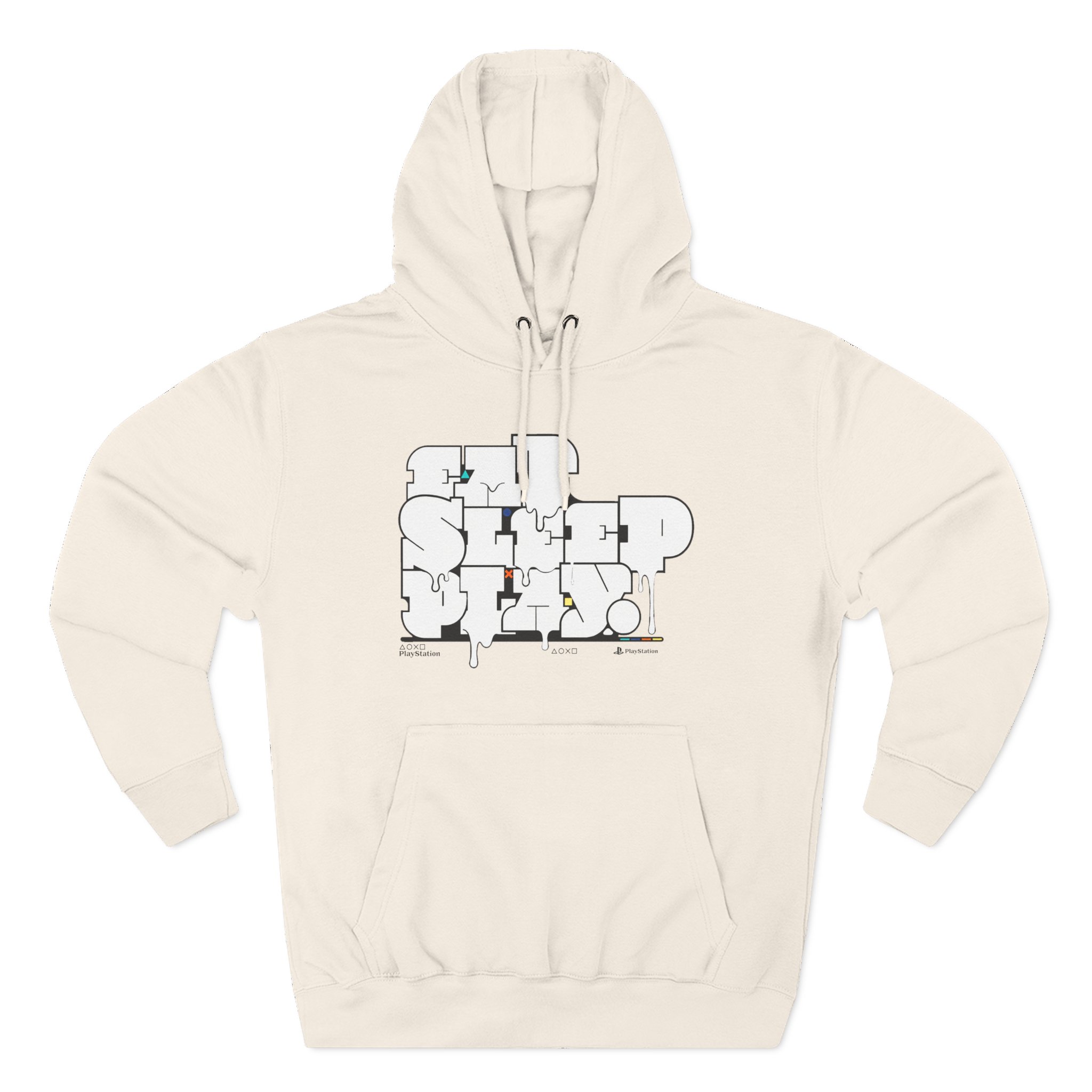 PlayStation Eat Sleep Play Three-Panel Fleece Hoodie