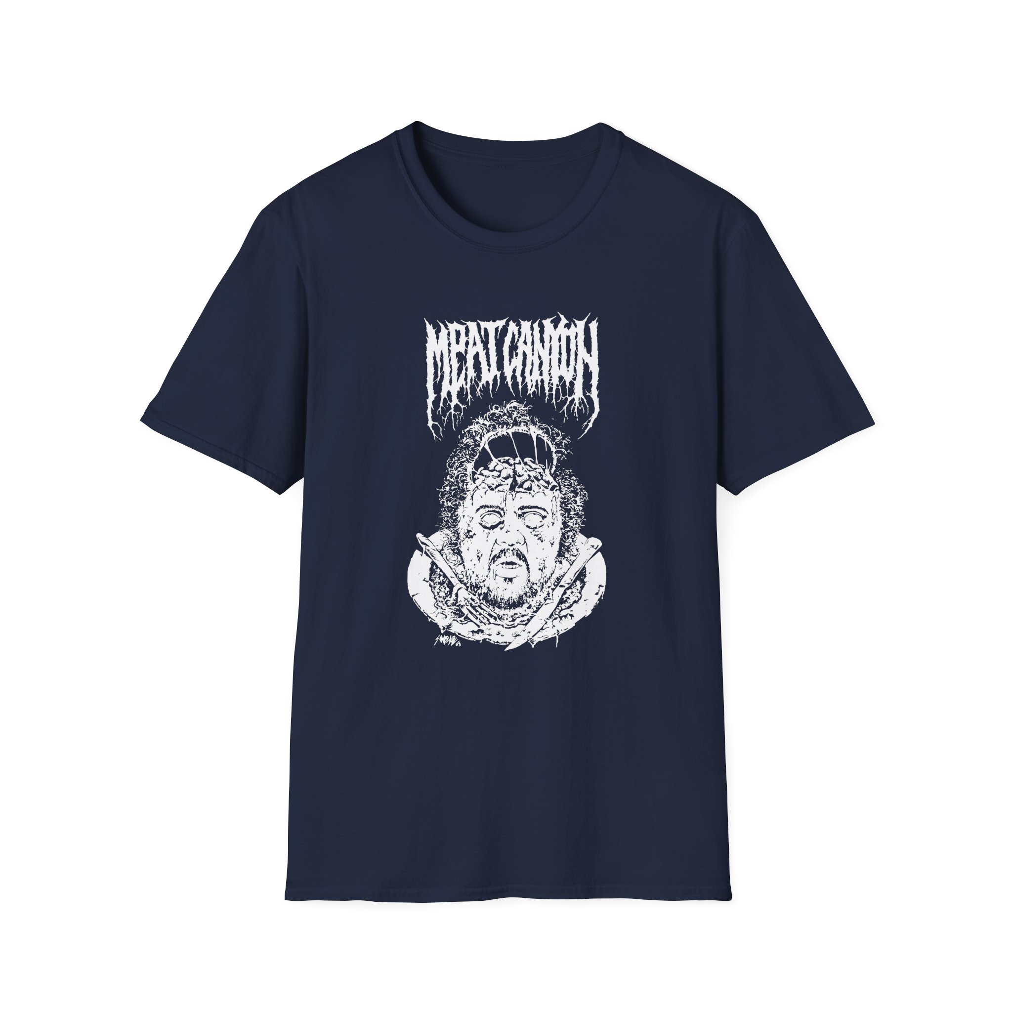 Papa Meat Canyon Brain Food Unisex Softstyle T-Shirt