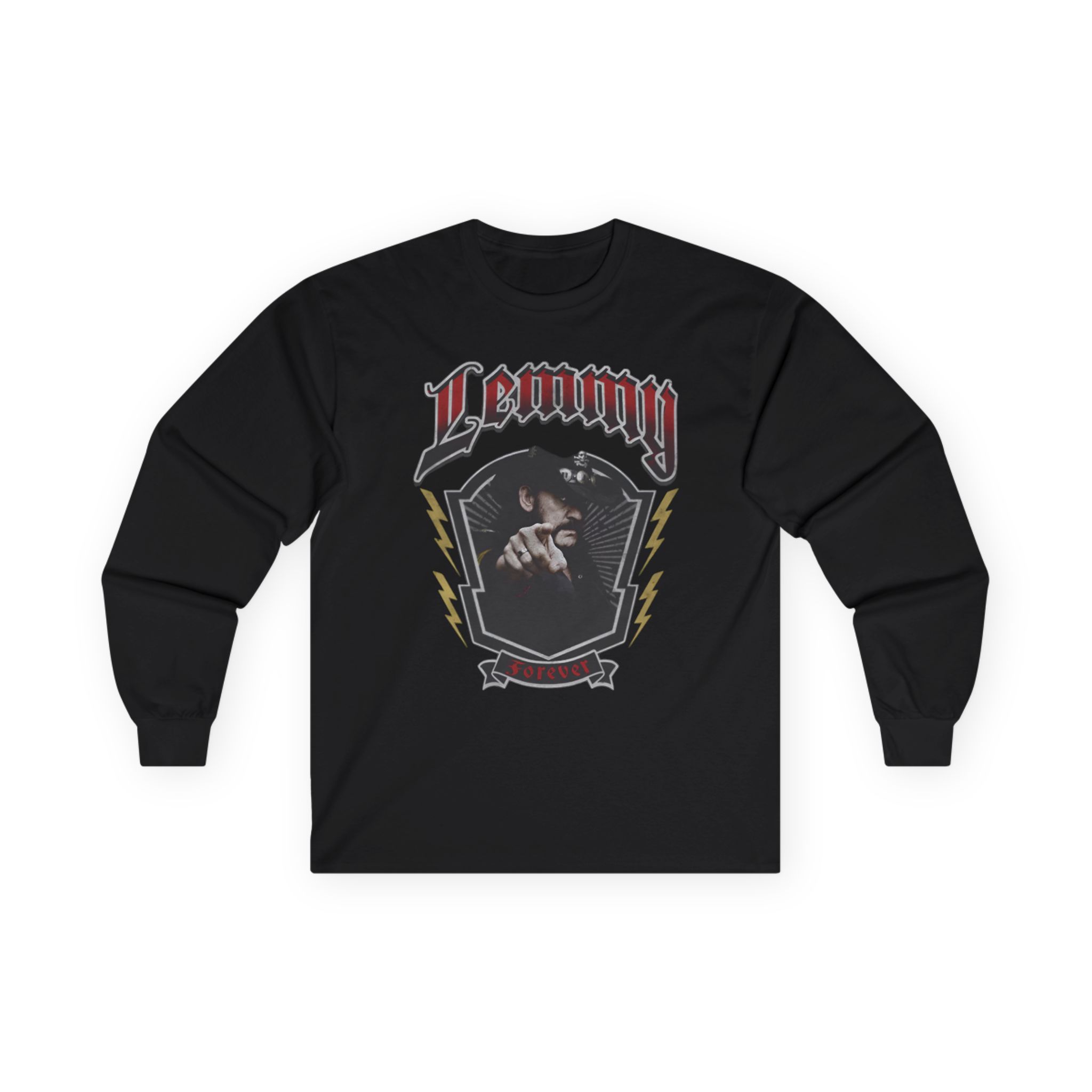 Lemmy Forever Insignia Unisex Ultra Cotton Long Sleeve Tee