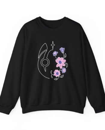 Dabin Embroidered Charcoal Unisex Heavy Blend™ Crewneck Sweatshirt
