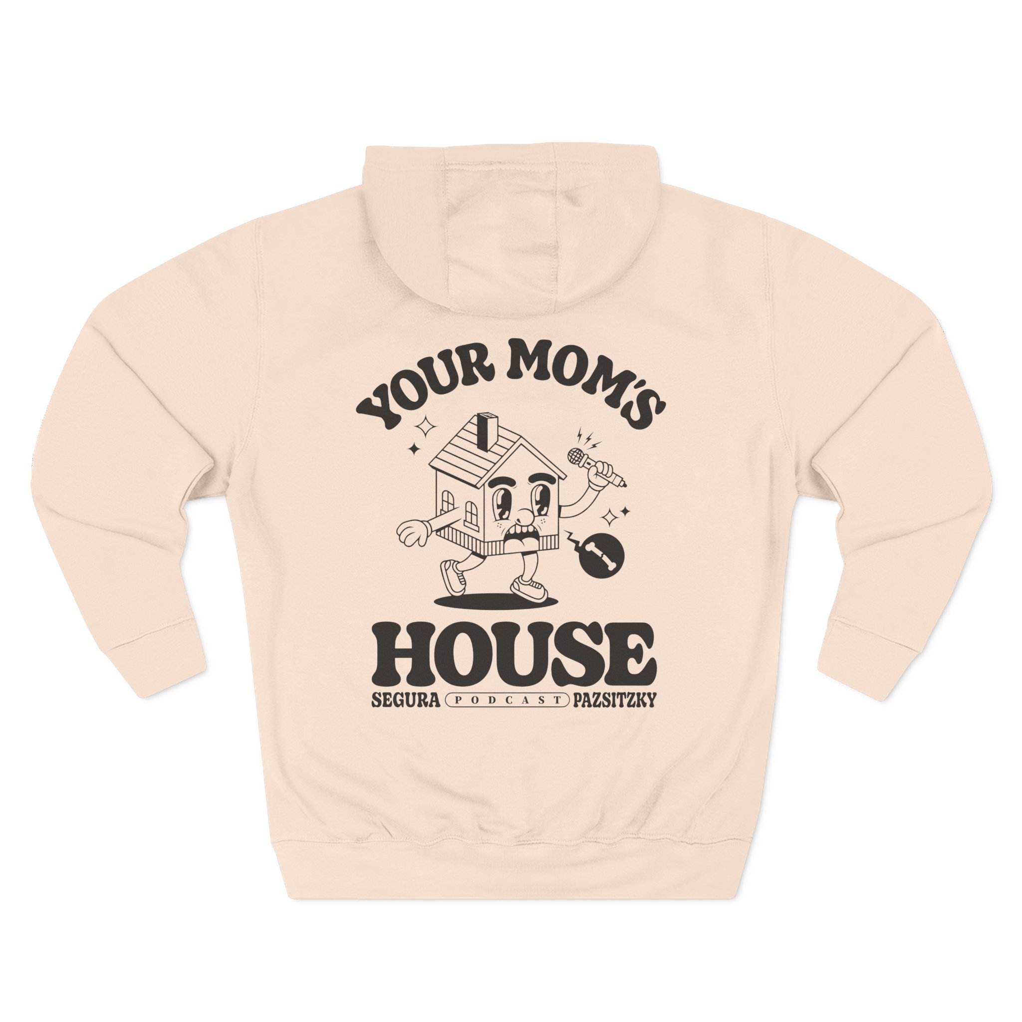 Ymh S/P 2-Sided Three-Panel Fleece Hoodie