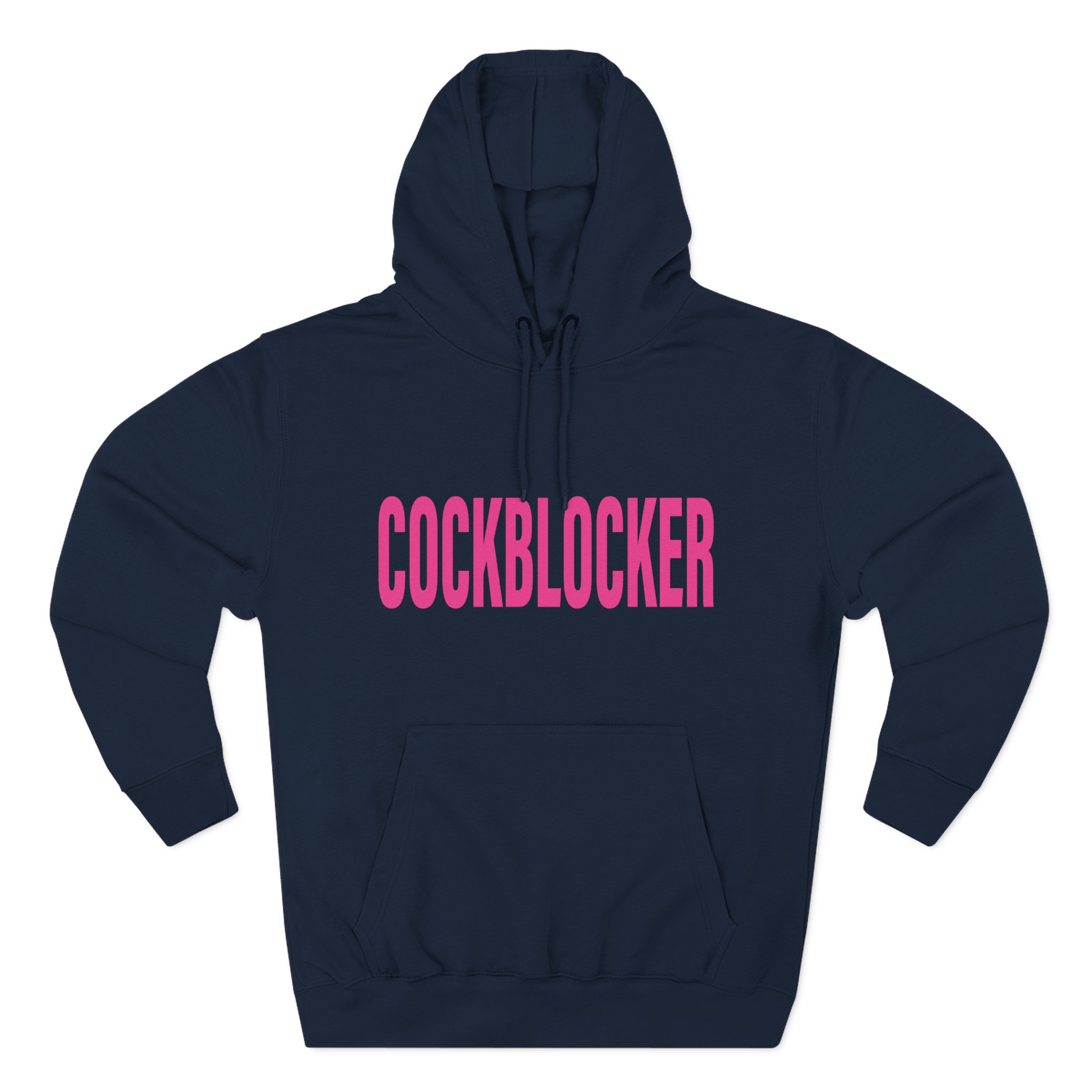 Kim Petras Cockblocker Three-Panel Fleece Hoodie
