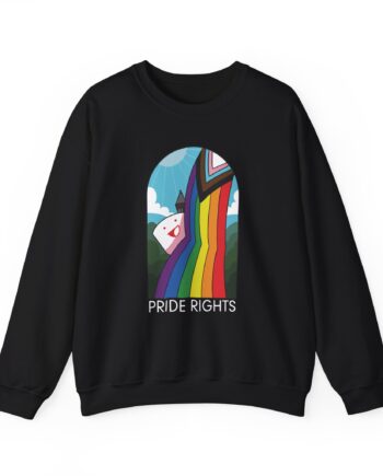 Drawfee Pride Rights Unisex Heavy Blend™ Crewneck Sweatshirt