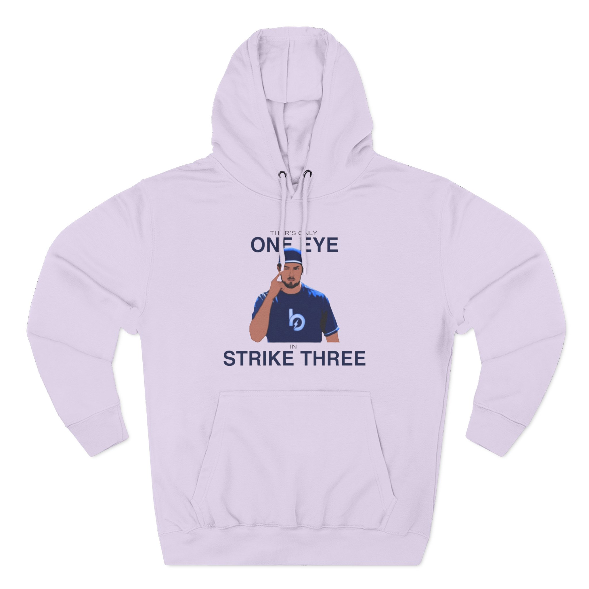 Trevor Bauer One Eye Strike Three Three-Panel Fleece Hoodie