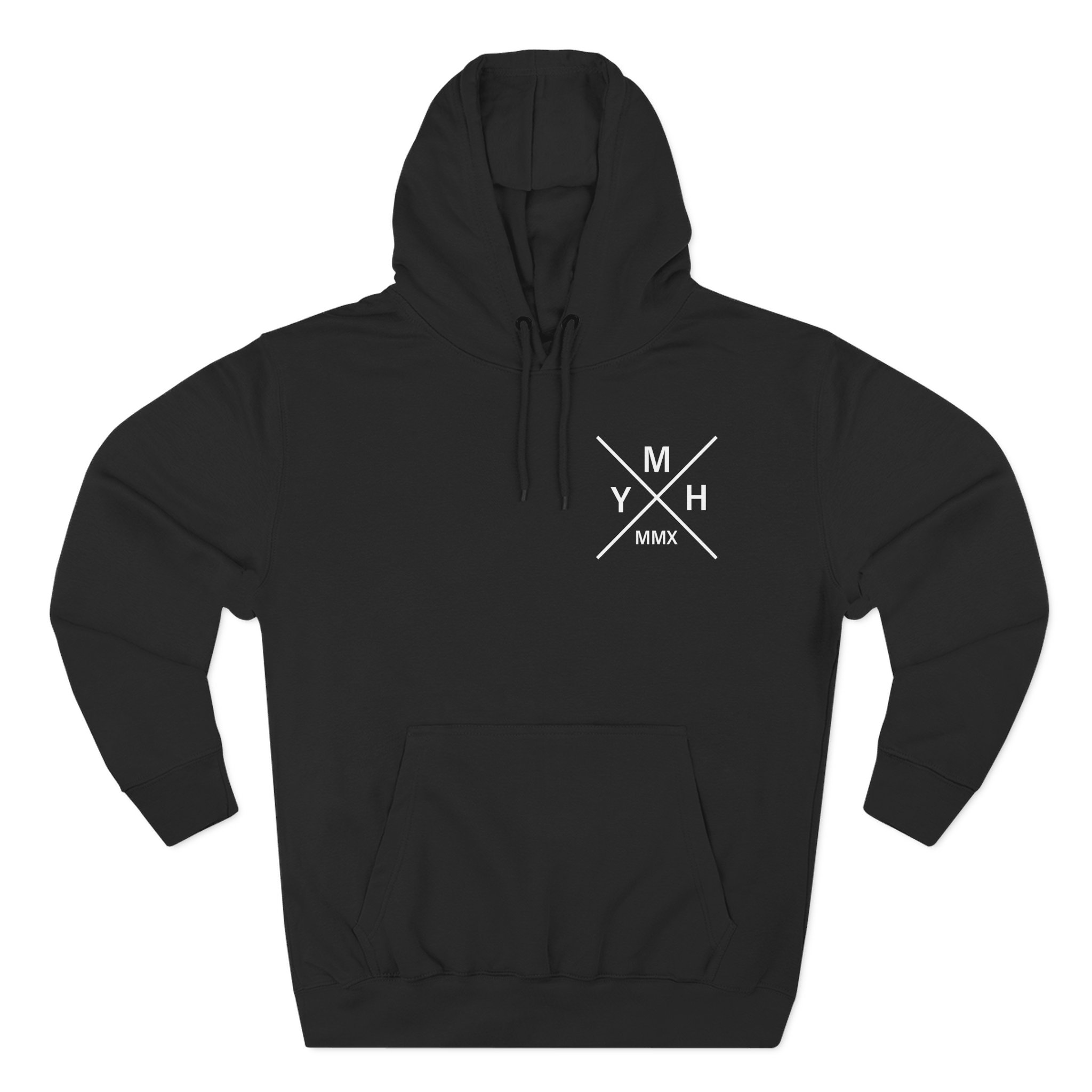 Ymh MMX Three-Panel Fleece Hoodie