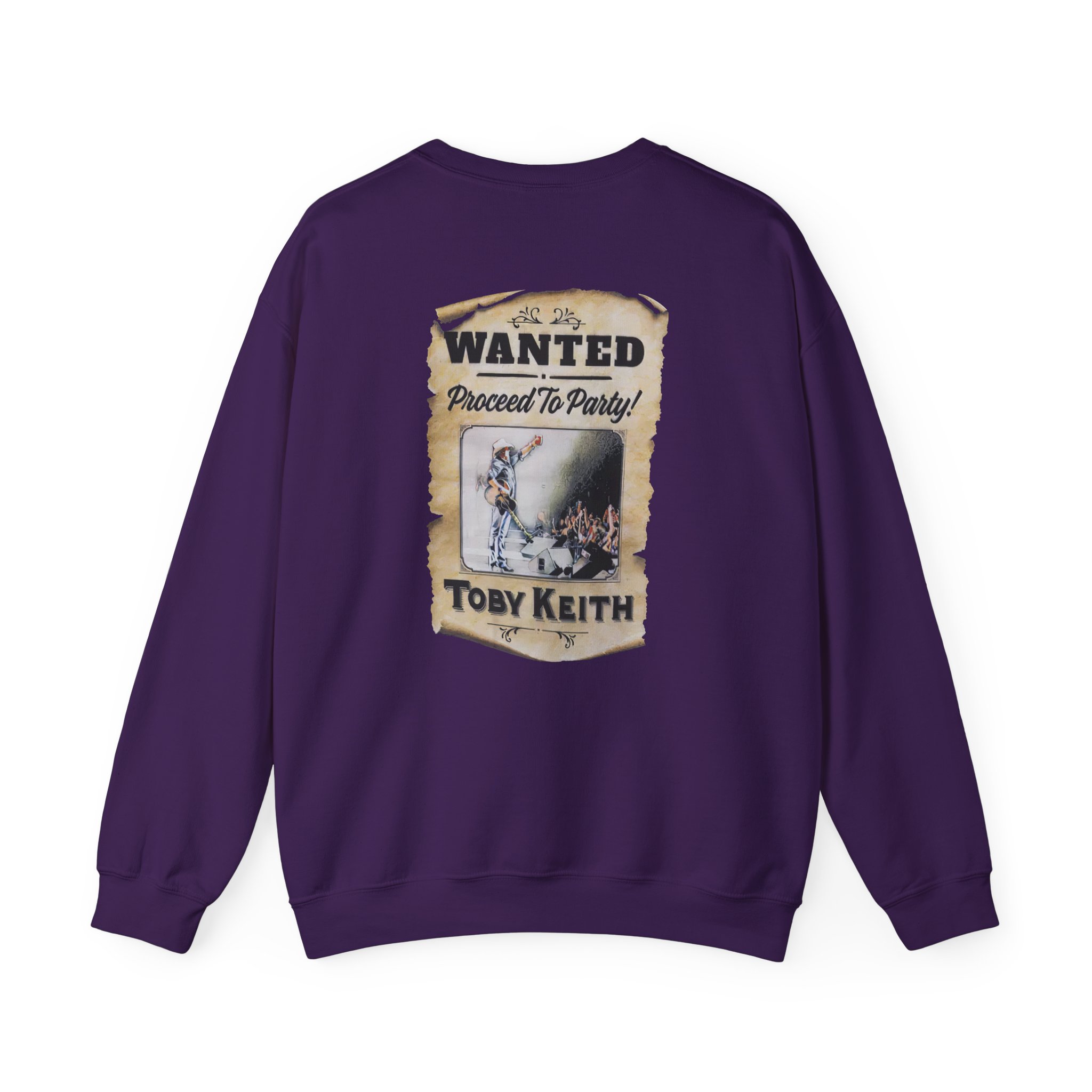 Toby Keith Proceed to Party Unisex Heavy Blendâ„¢ Crewneck Sweatshirt