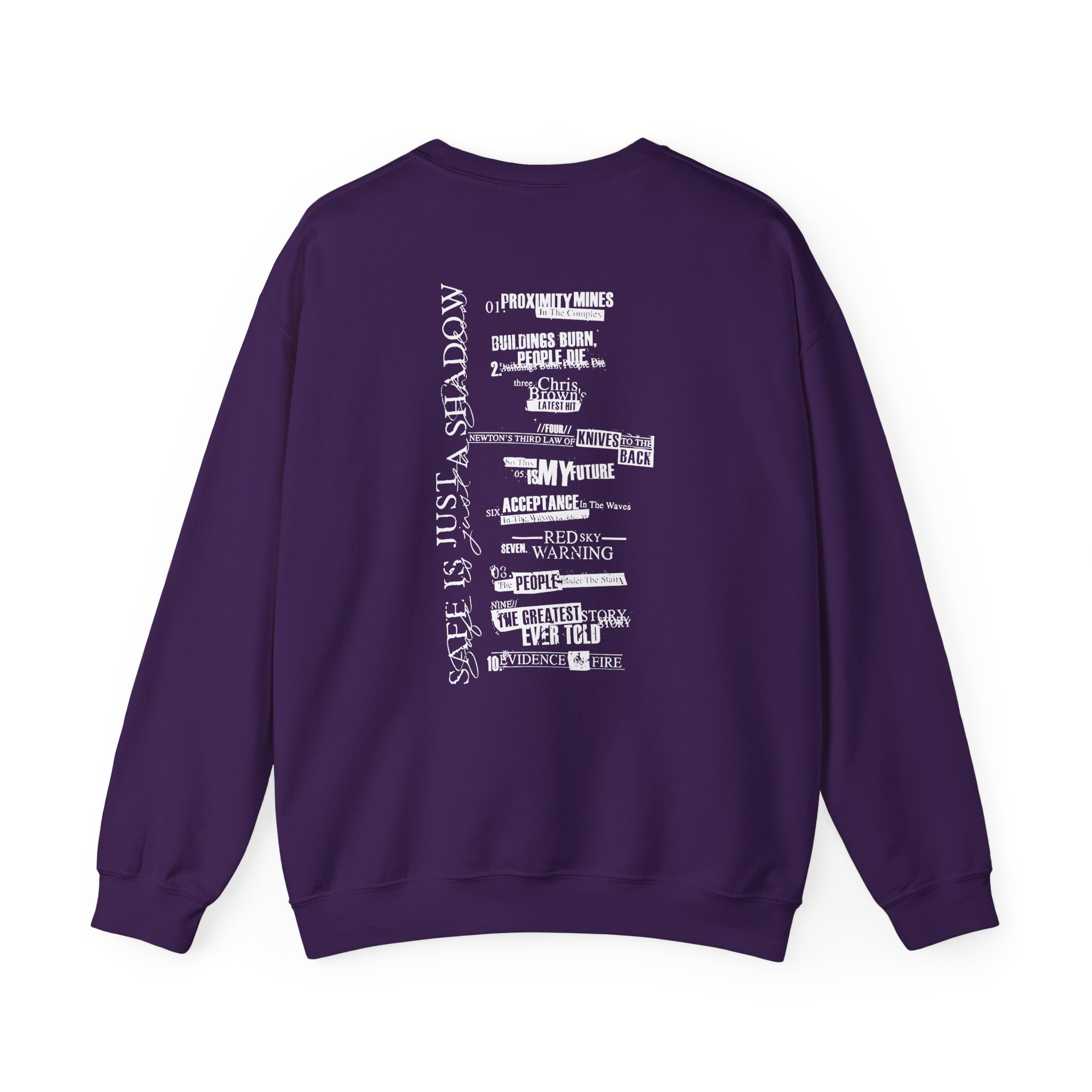 Ice Nine Kills Safe is Just a Shadow Unisex Heavy Blendâ„¢ Crewneck Sweatshirt