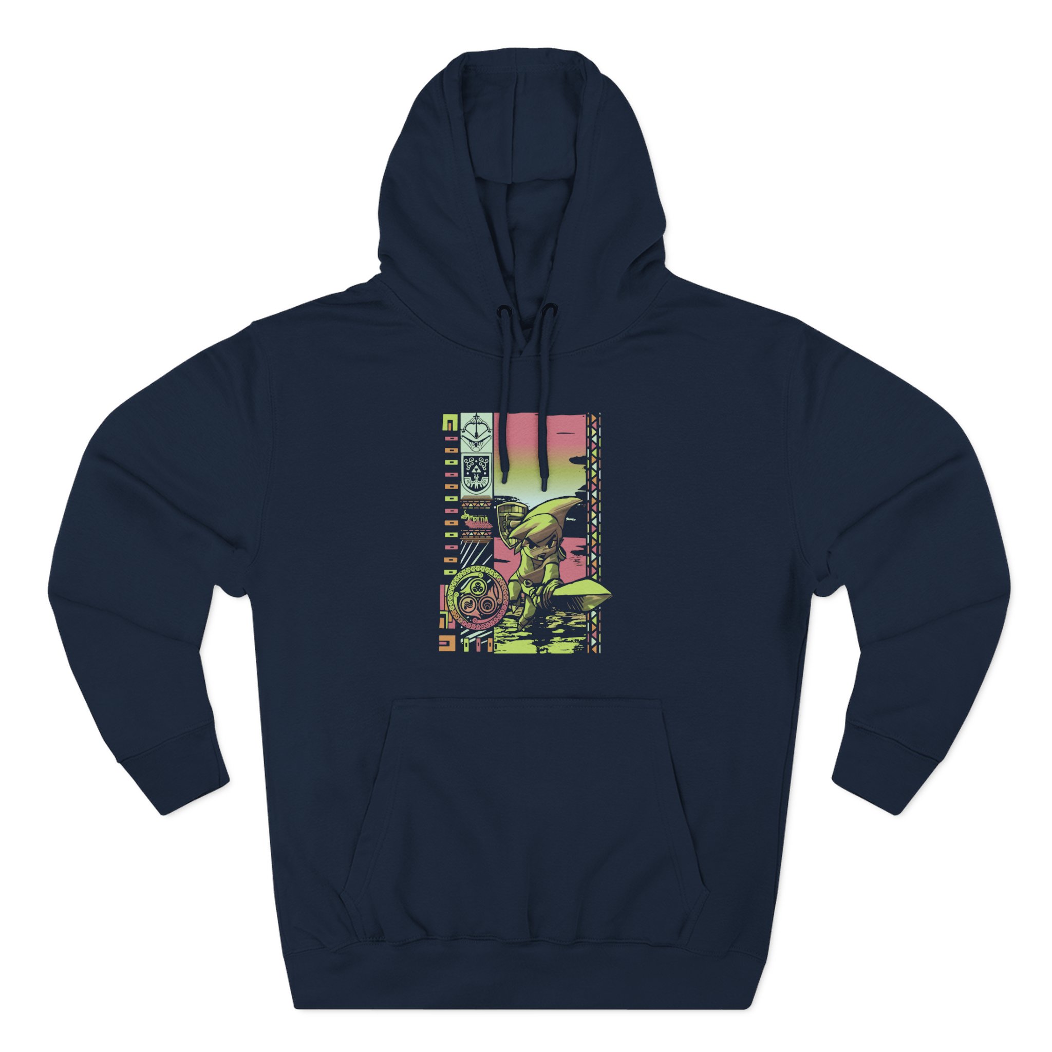 TL Three-Panel Fleece Hoodie
