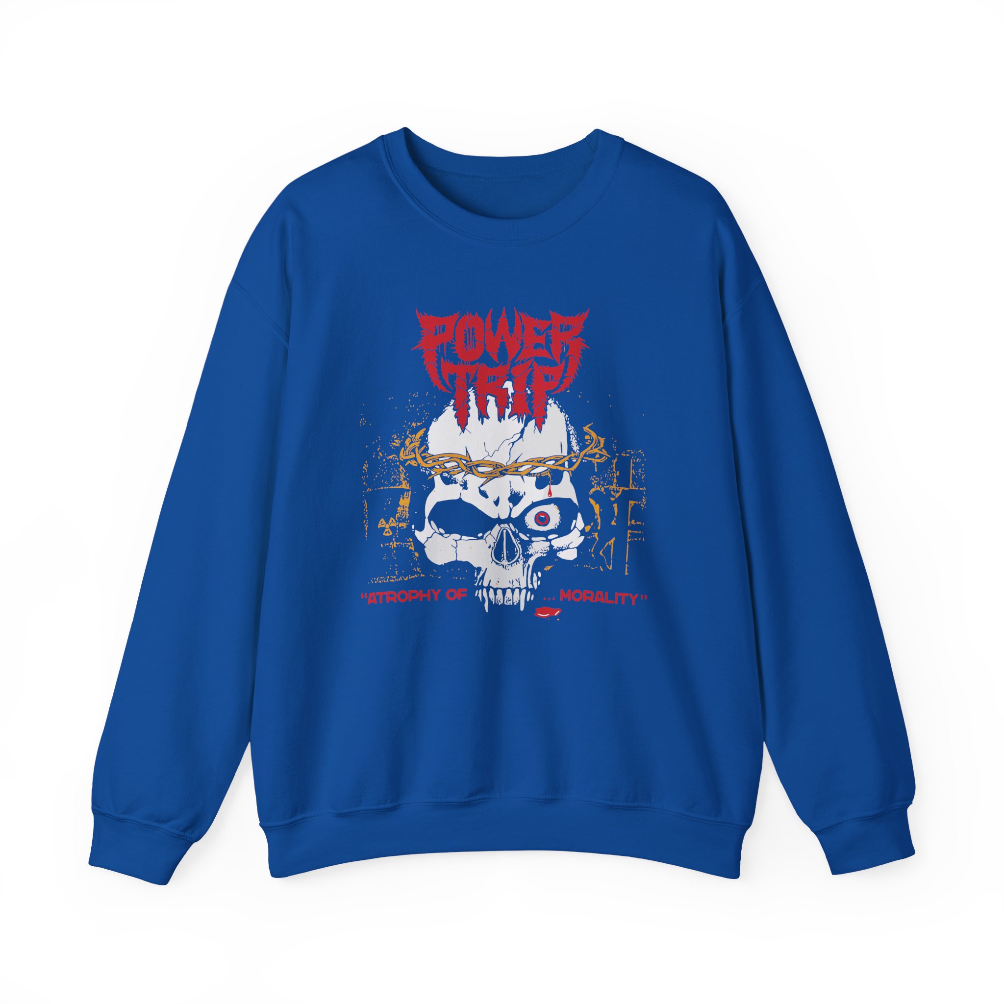 Power Trip Atrophy Unisex Heavy Blendâ„¢ Crewneck Sweatshirt