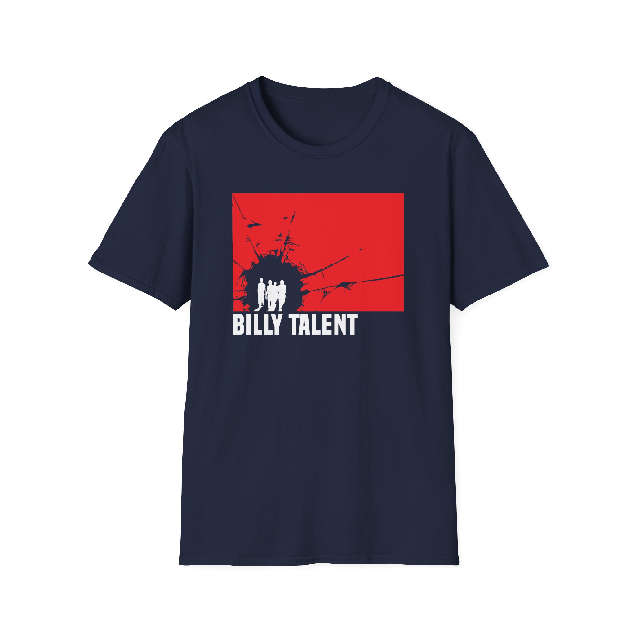 Billy Talent Red Square Unisex Softstyle T-Shirt