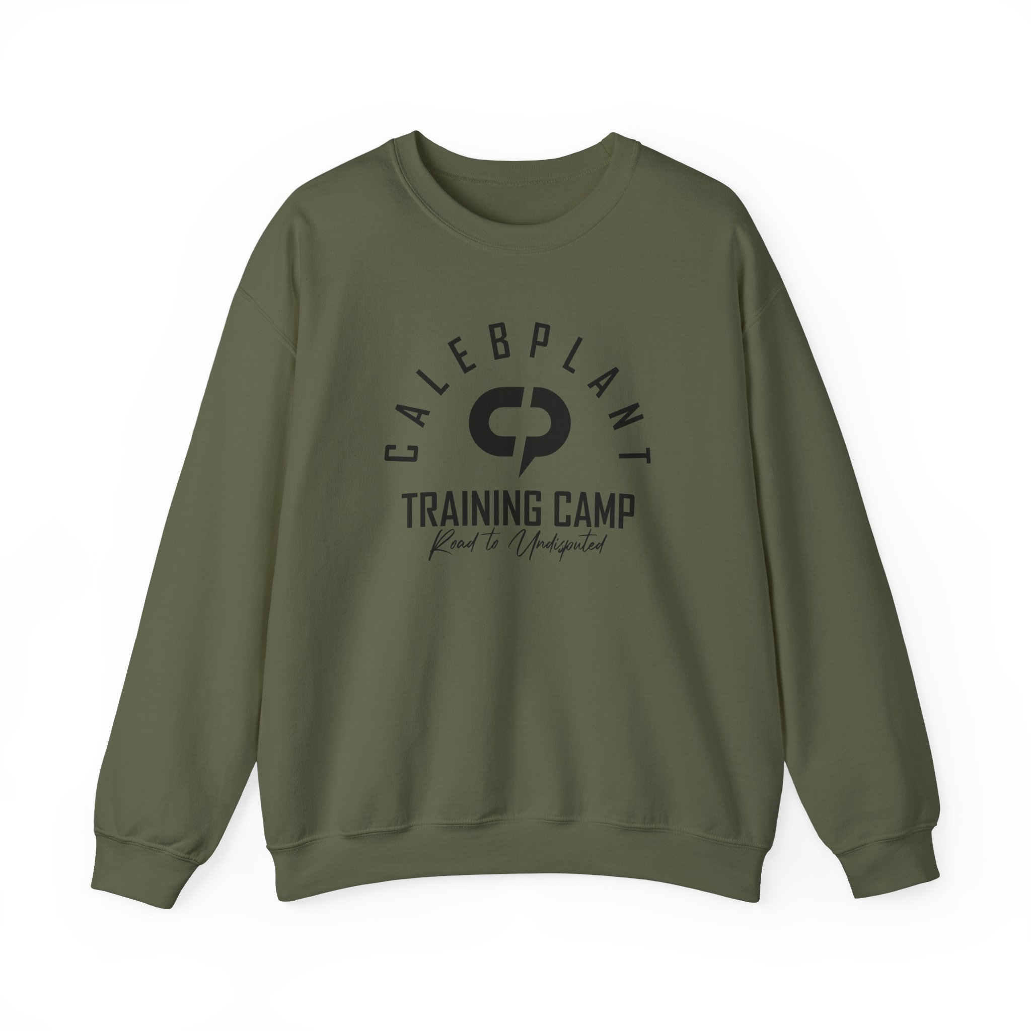 Caleb Plant Training Camp W/ Logo Unisex Heavy Blendâ„¢ Crewneck Sweatshirt