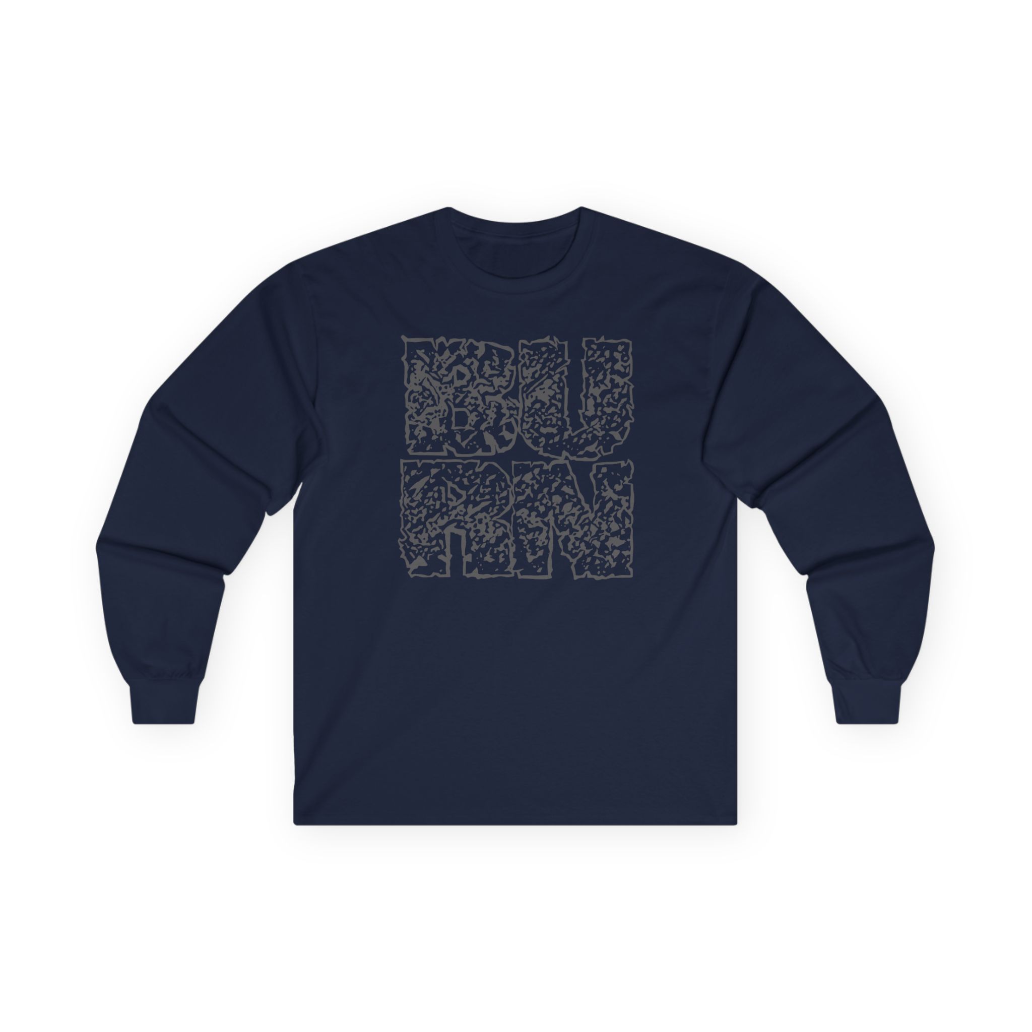 Burn Square Logo Unisex Ultra Cotton Long Sleeve Tee