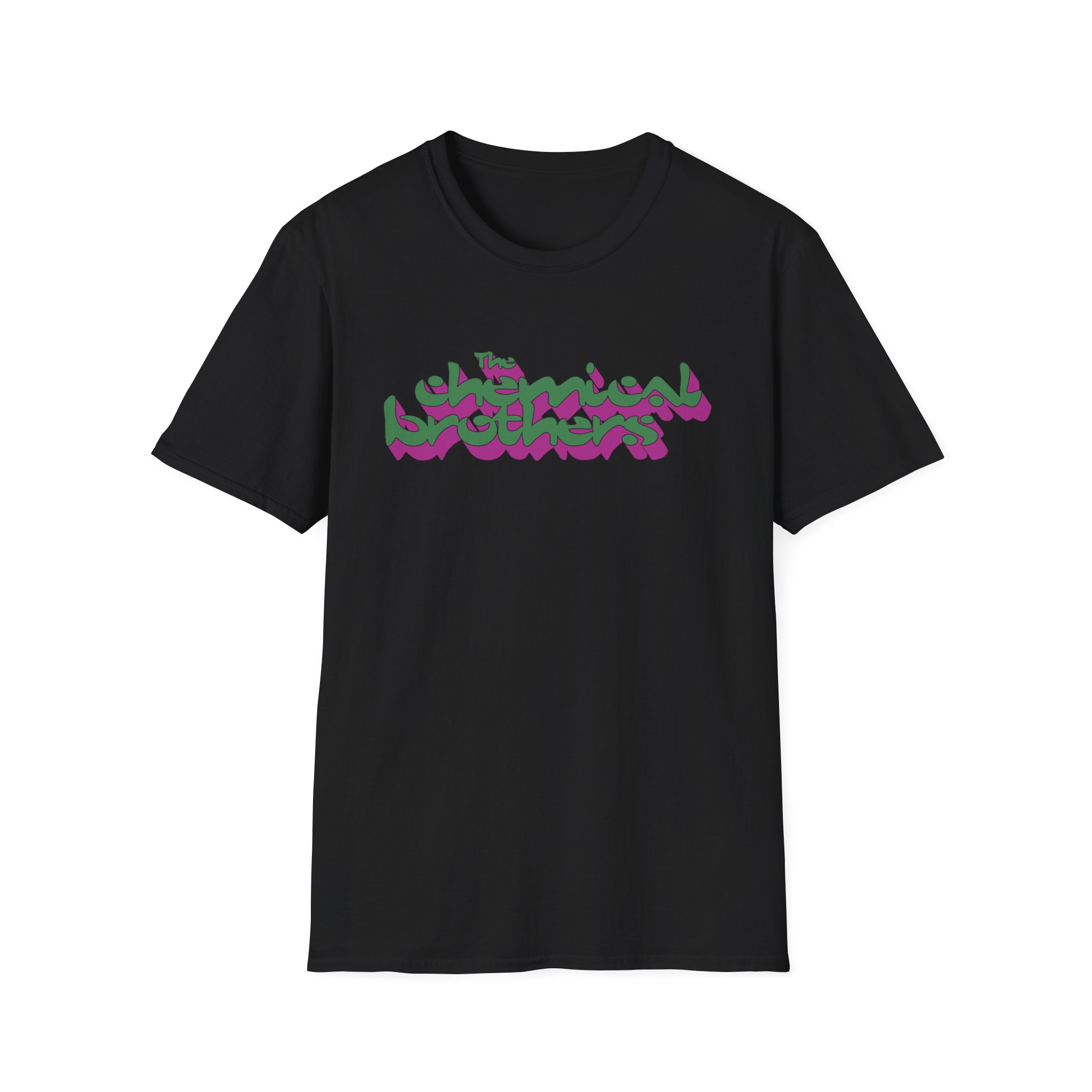 The Chemical Brothers 3d Logo Unisex Softstyle T-Shirt