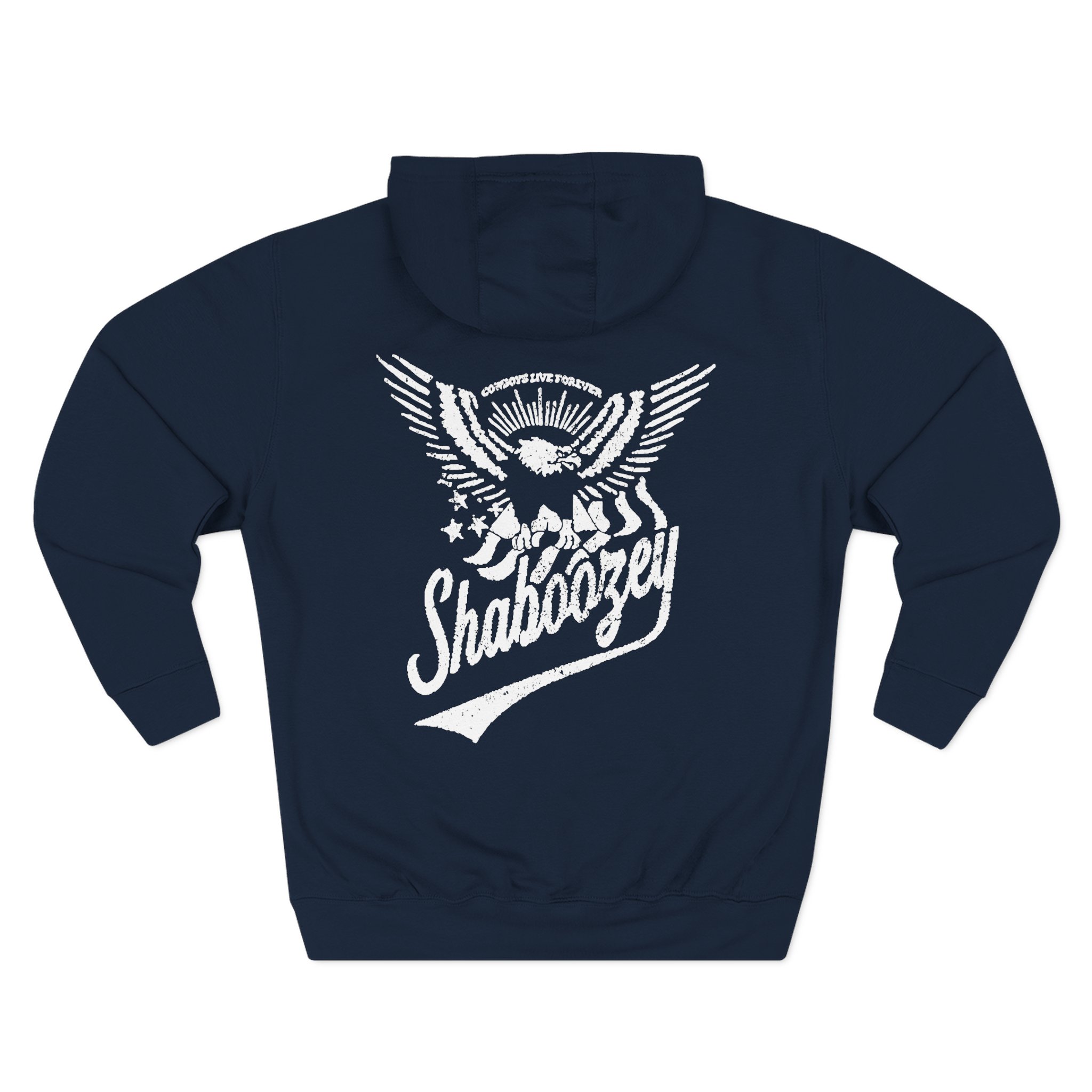 Shaboozey Boozey Eagle Three-Panel Fleece Hoodie
