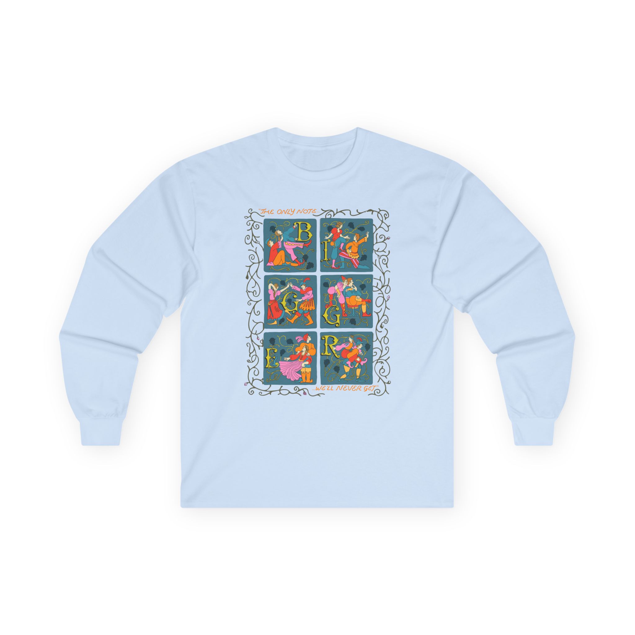 Drawfee Medieval Improvisation Unisex Ultra Cotton Long Sleeve Tee