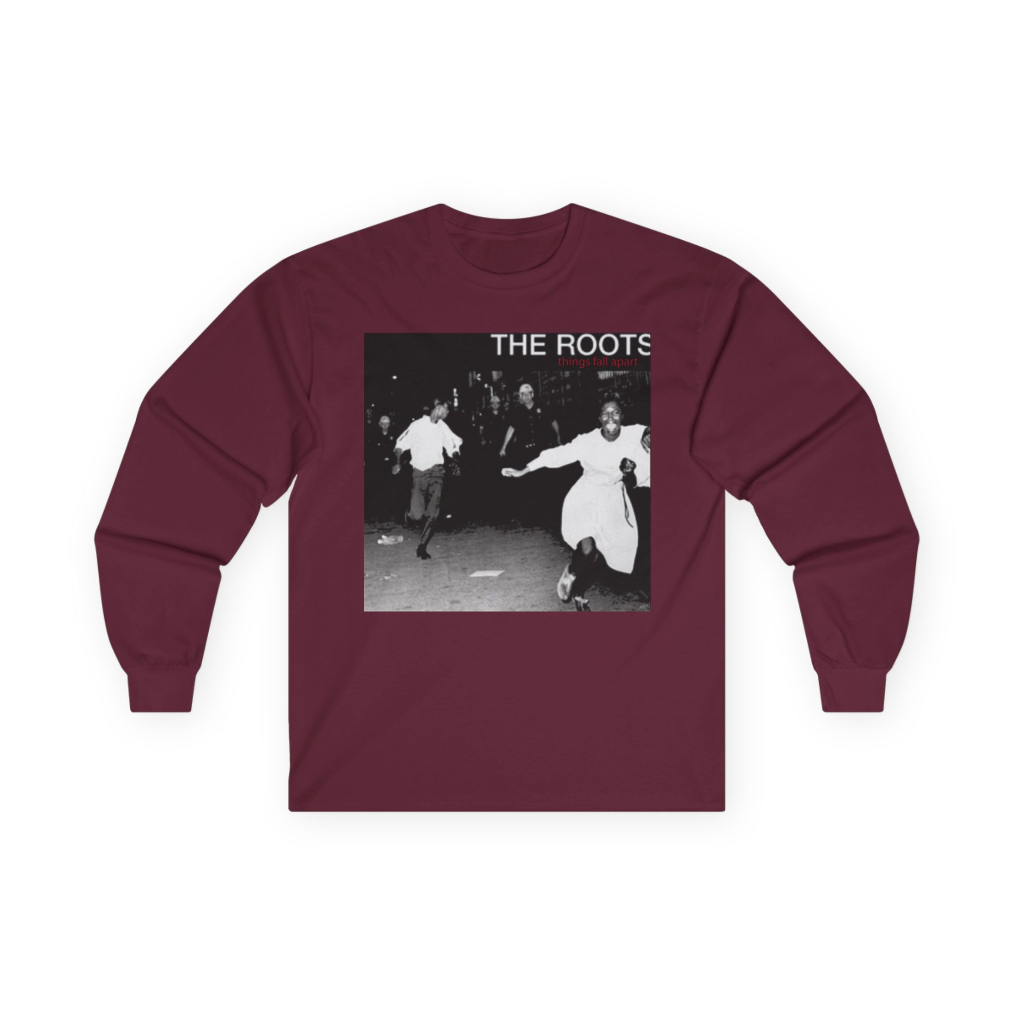 The Roots Things Fall Apart Album Cover Unisex Ultra Cotton Long Sleeve Tee