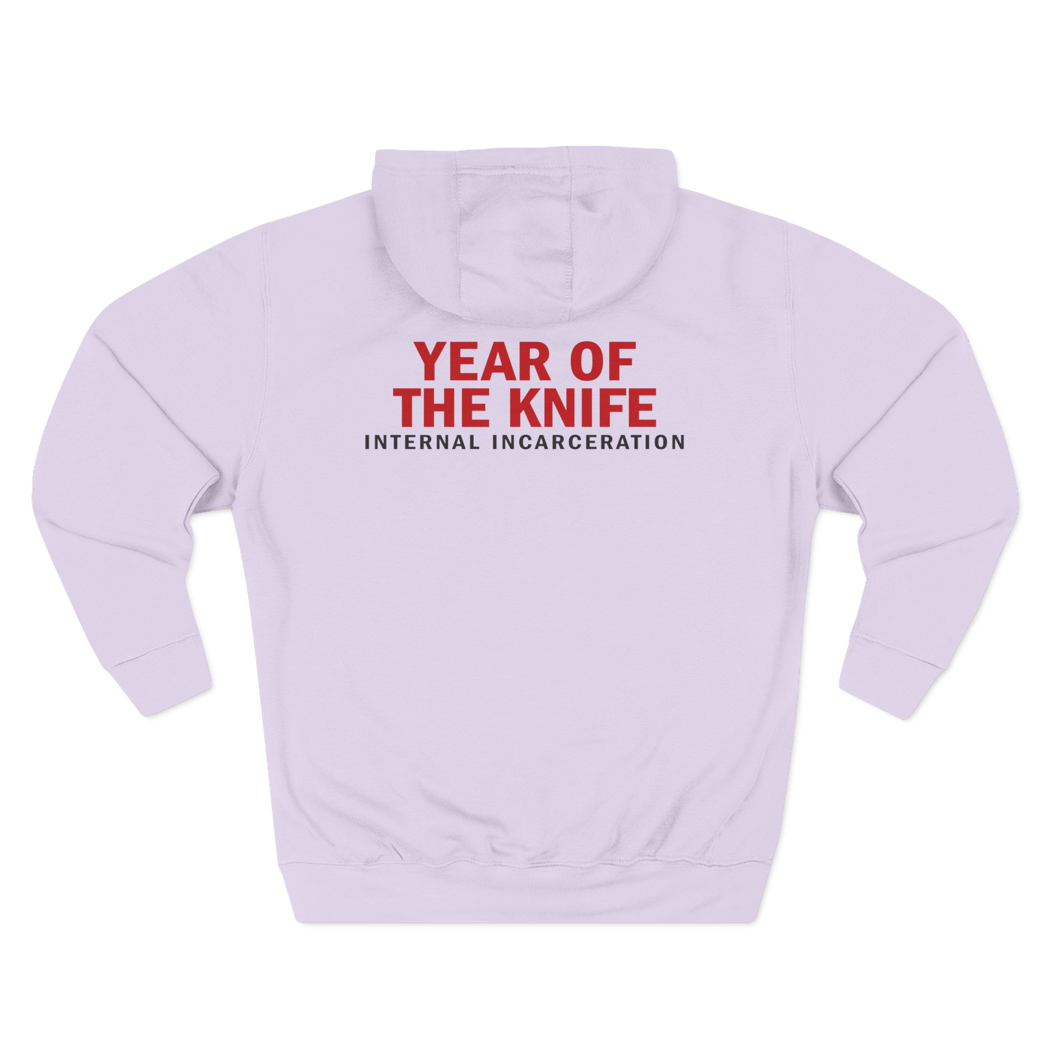 Year of the Knife Three-Panel Fleece Hoodie