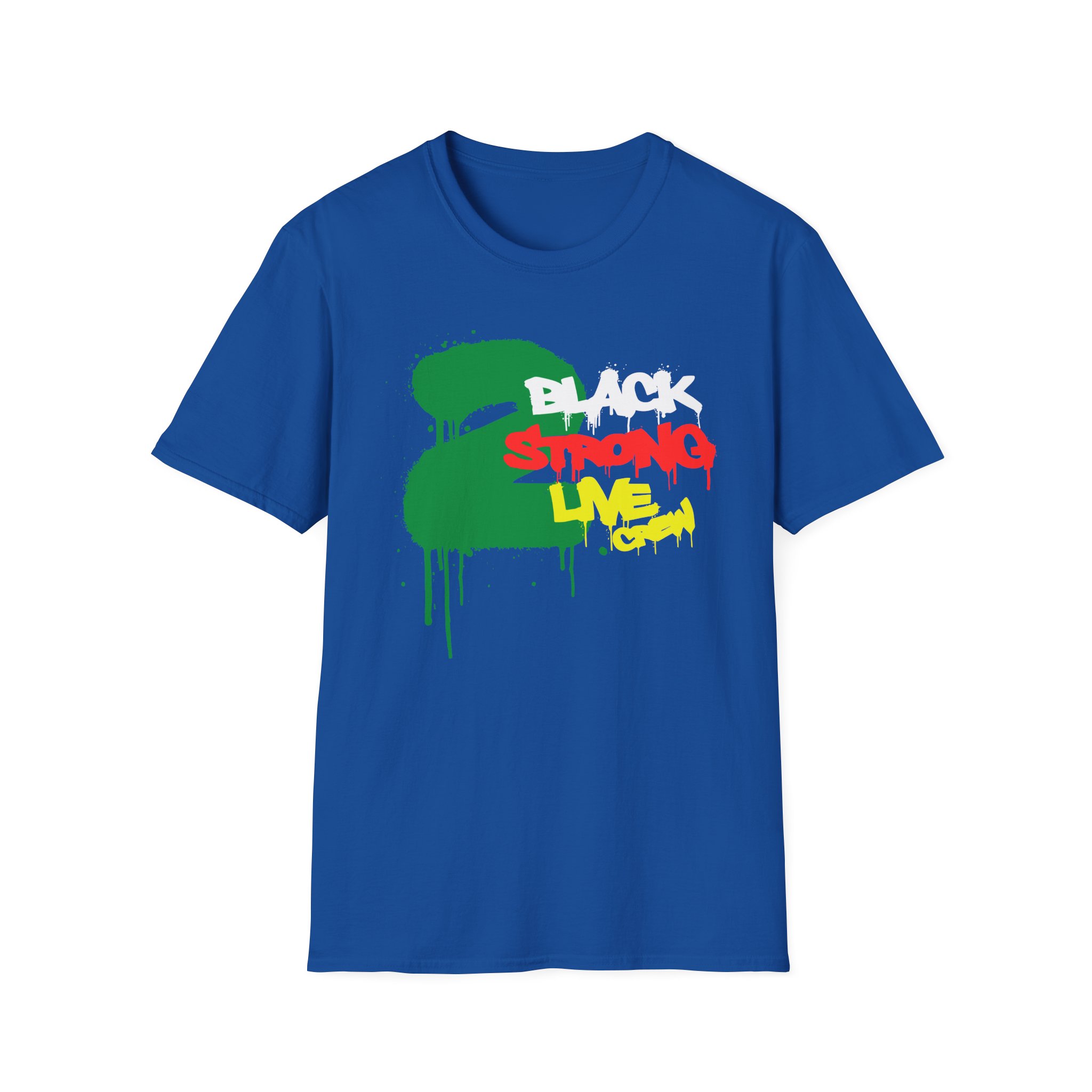 2 Live Crew Black Strong Unisex Softstyle T-Shirt
